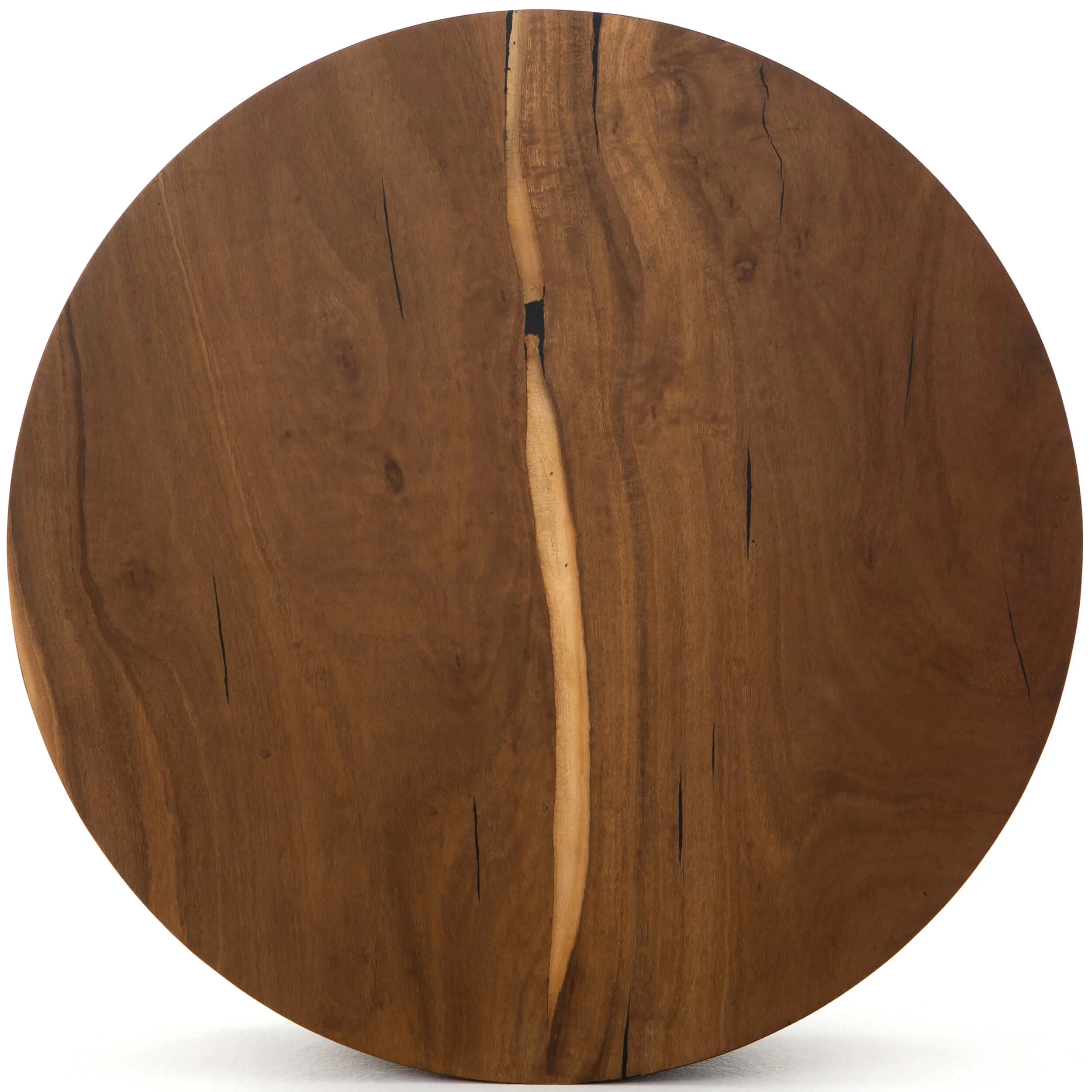 Hudson Round Coffee Table, Natural Yukas by Four Hands - Image 2