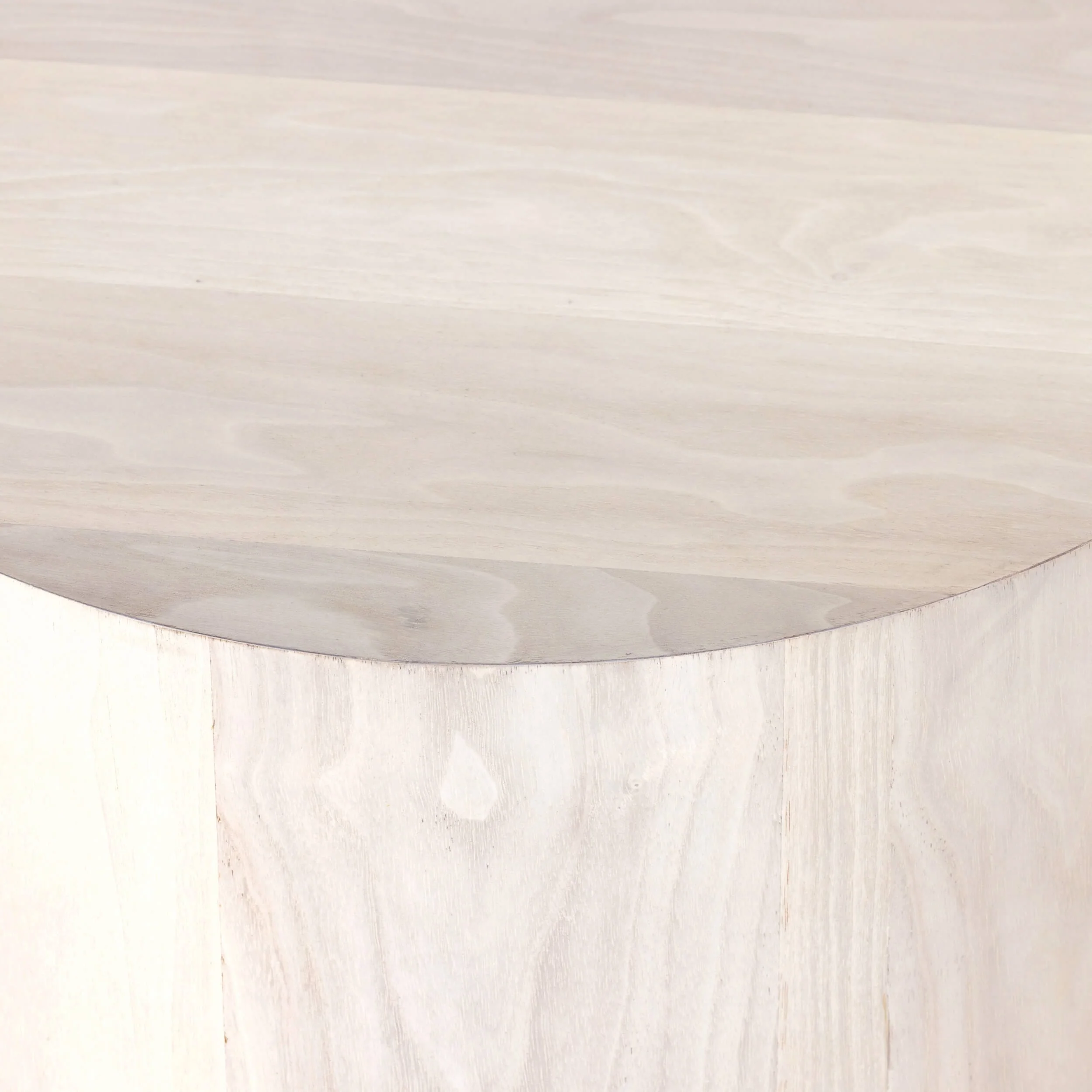 Hudson Round End Table, Ashen Walnut by Four Hands - Image 5