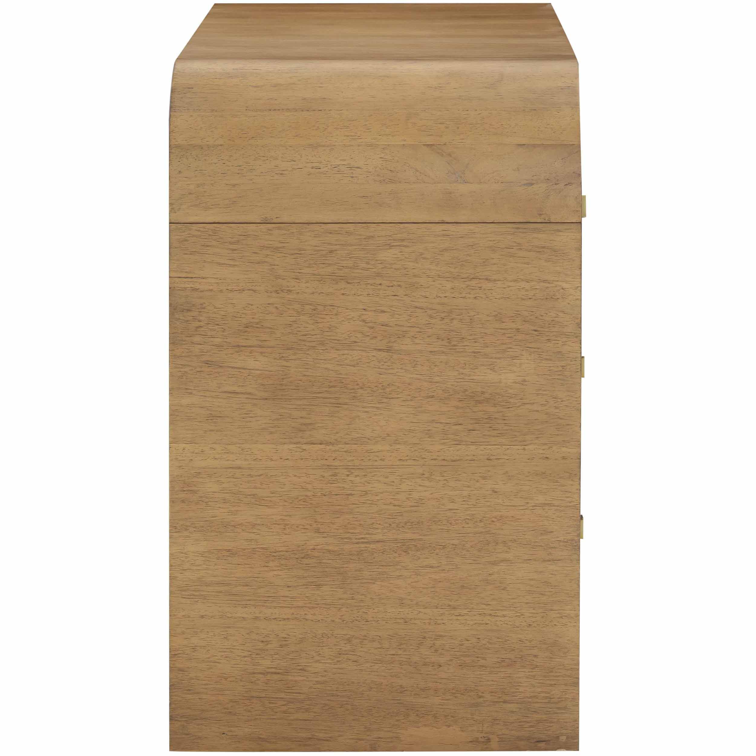 Hump 6 Drawer Dresser, Natural - Image 4