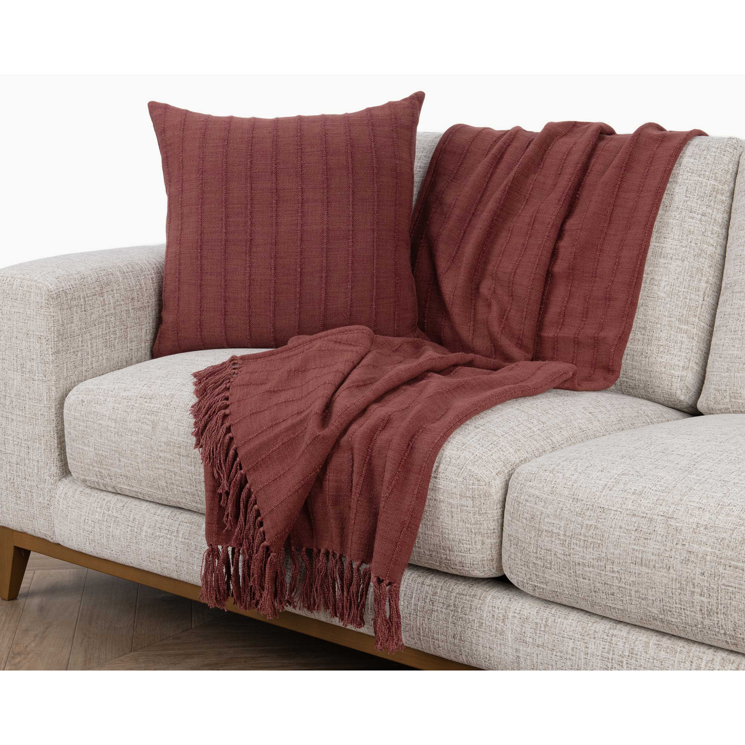 Hunter Pillow, Cherrywood Red - Image 5
