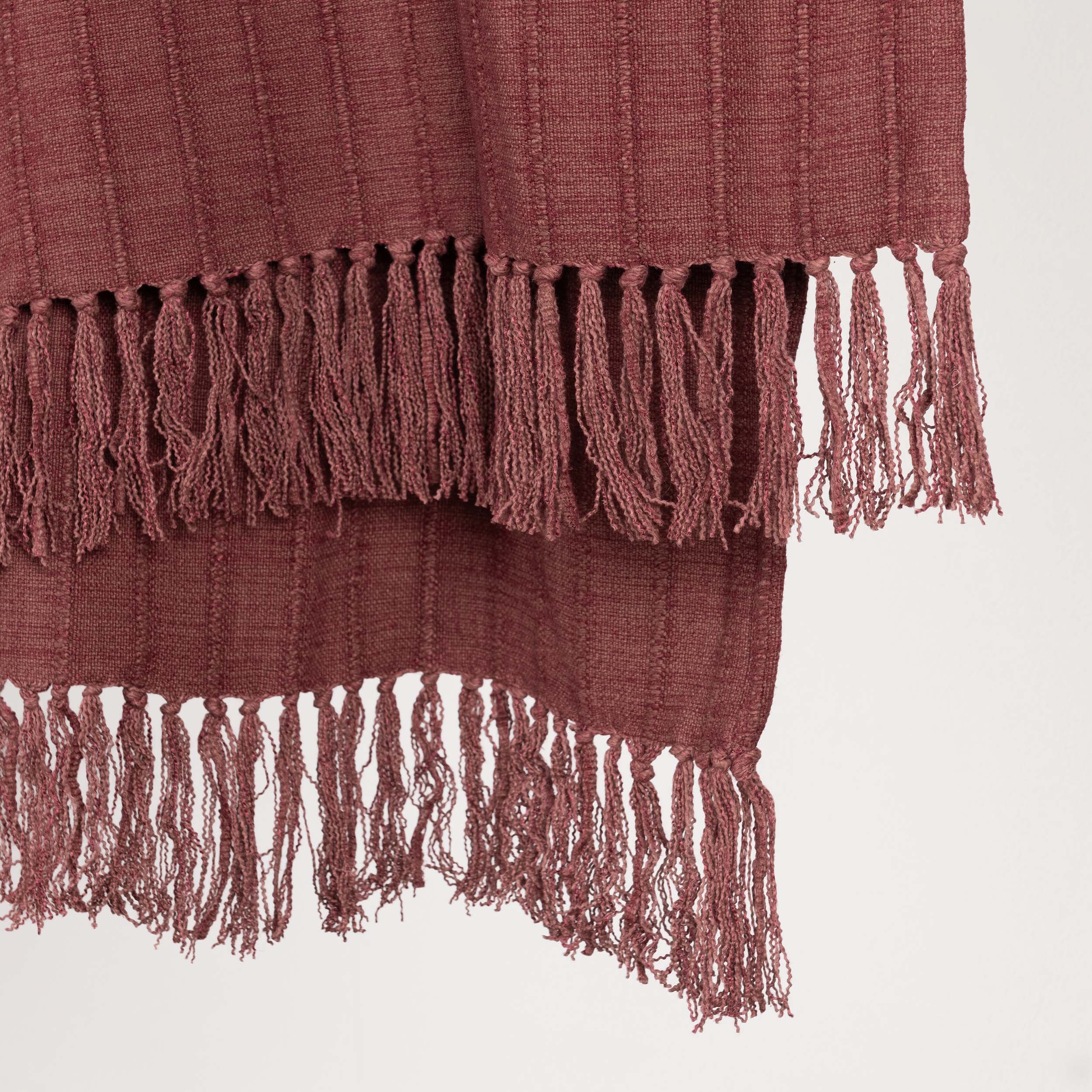 Hunter Throw, Cherrywood Red - Image 3