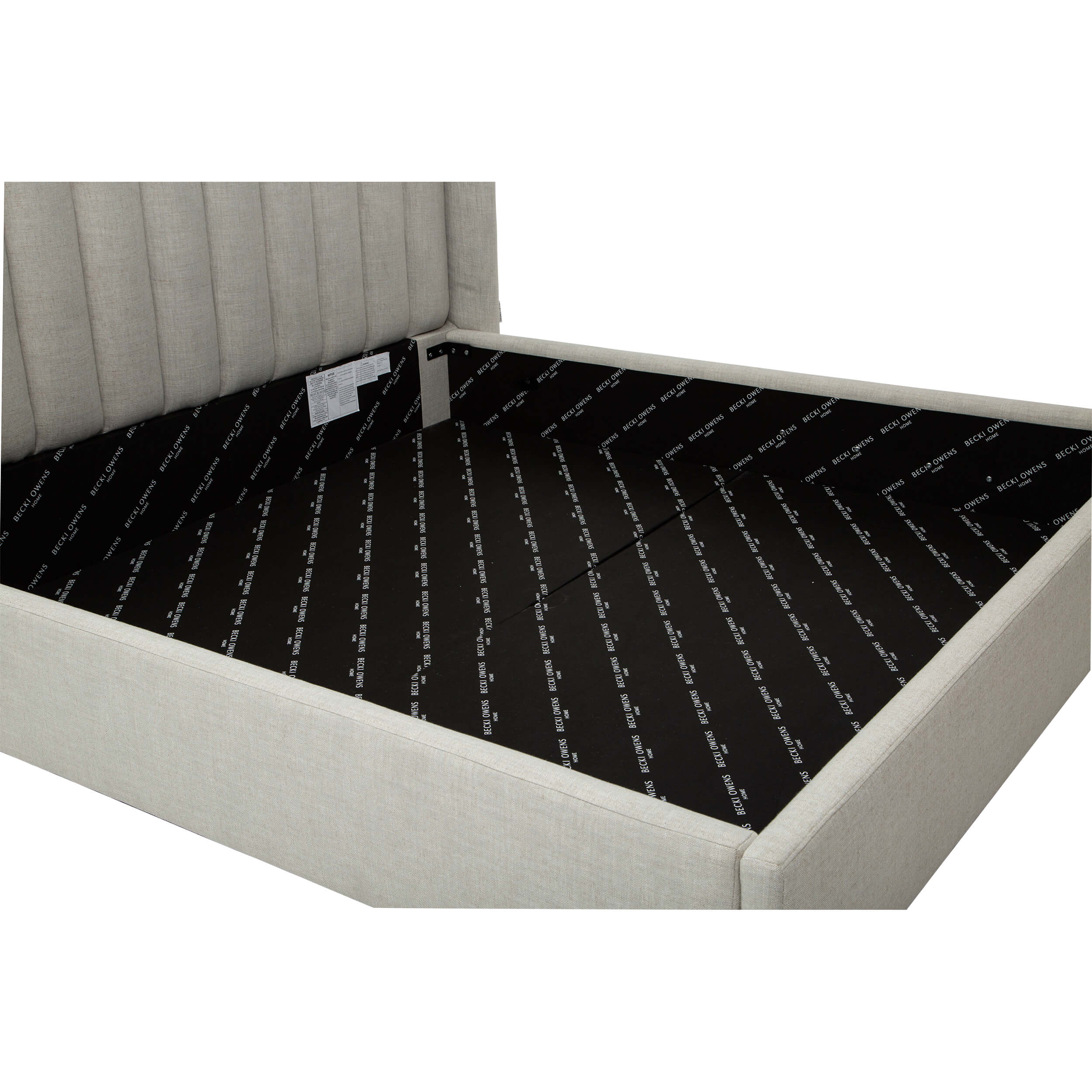 Huntington King Storage Bed, Pismo Linen by Becki Owens - Image 6