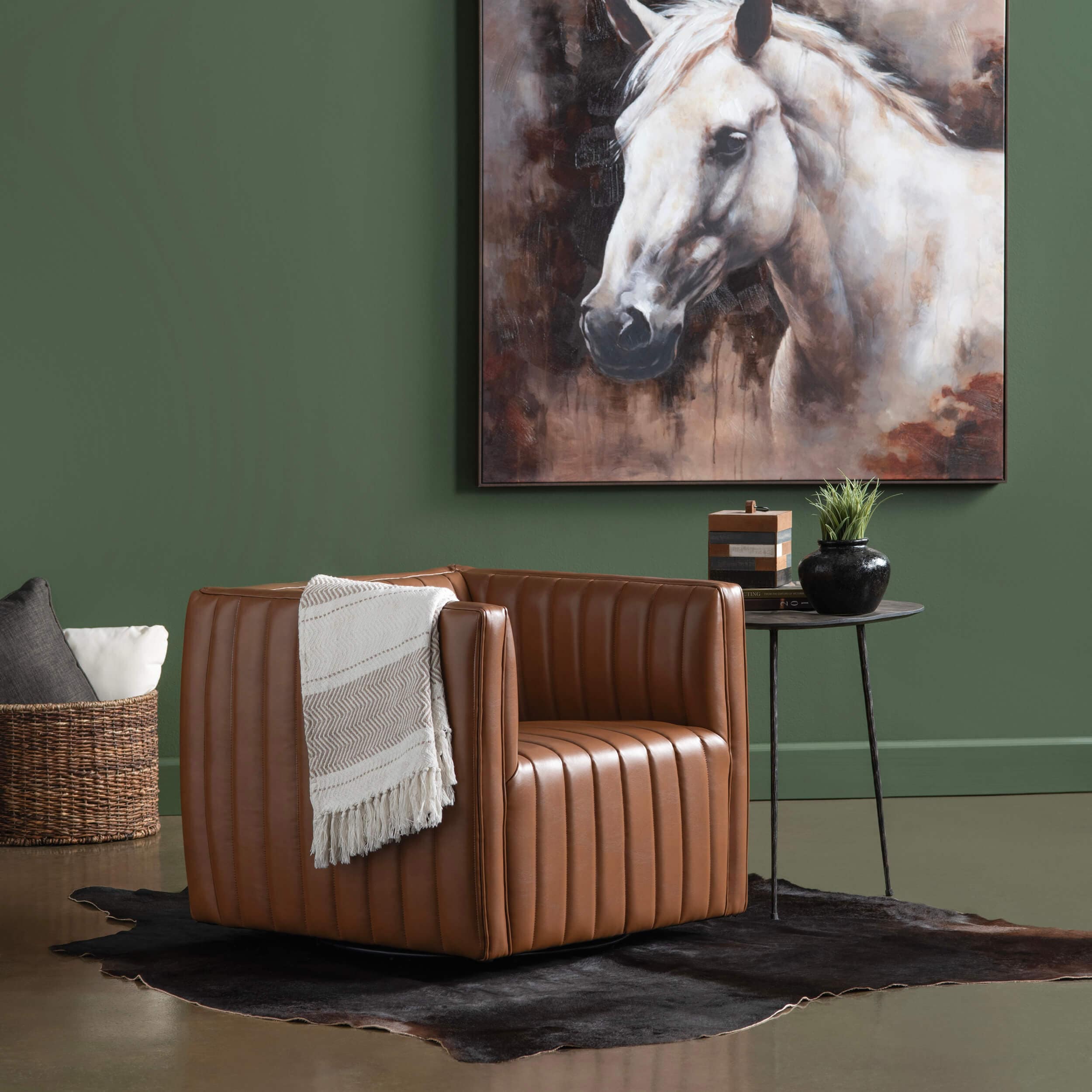 Huxley Chair, Cognac - Image 5