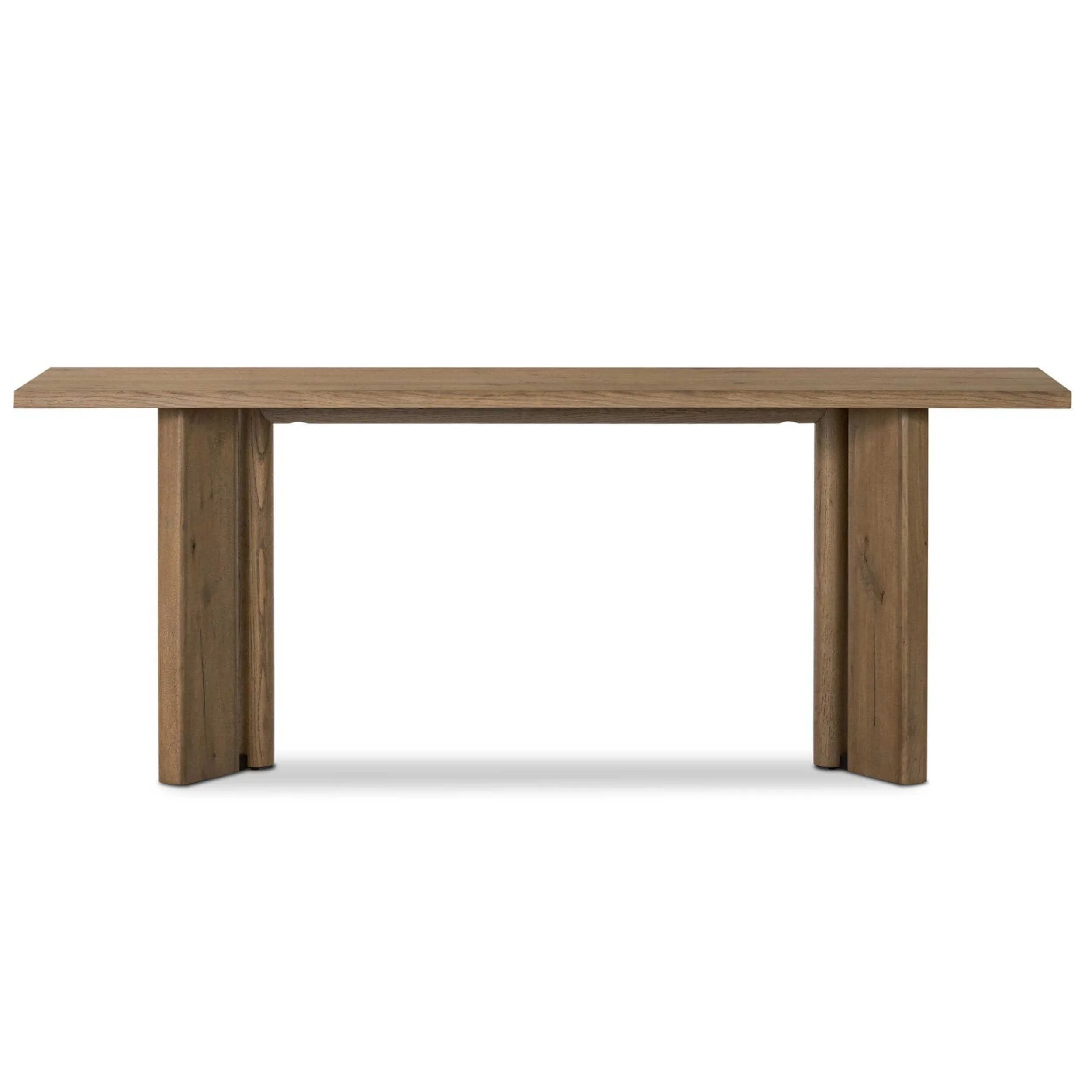 Huxley Console Table, Light Oak by Four Hands - Image 2