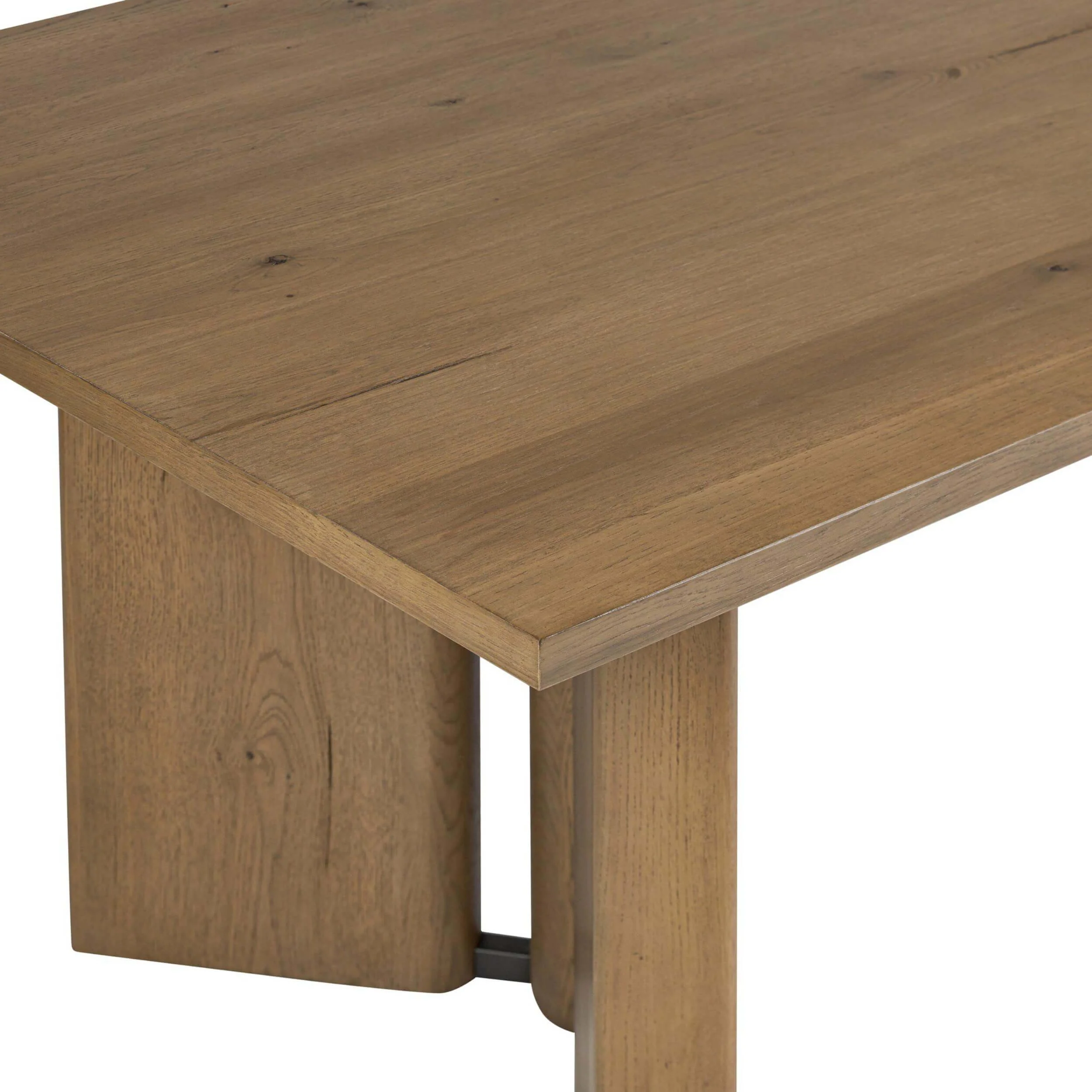 Huxley Dining Table, Light Oak by Four Hands - Image 4