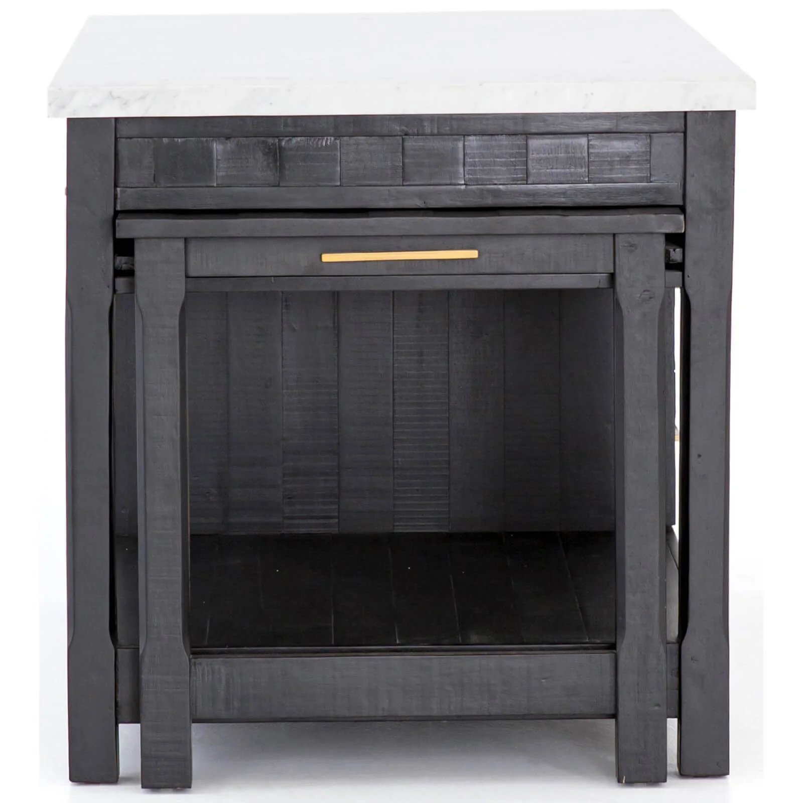 Ian Kitchen Island, Black by Four Hands - Image 2