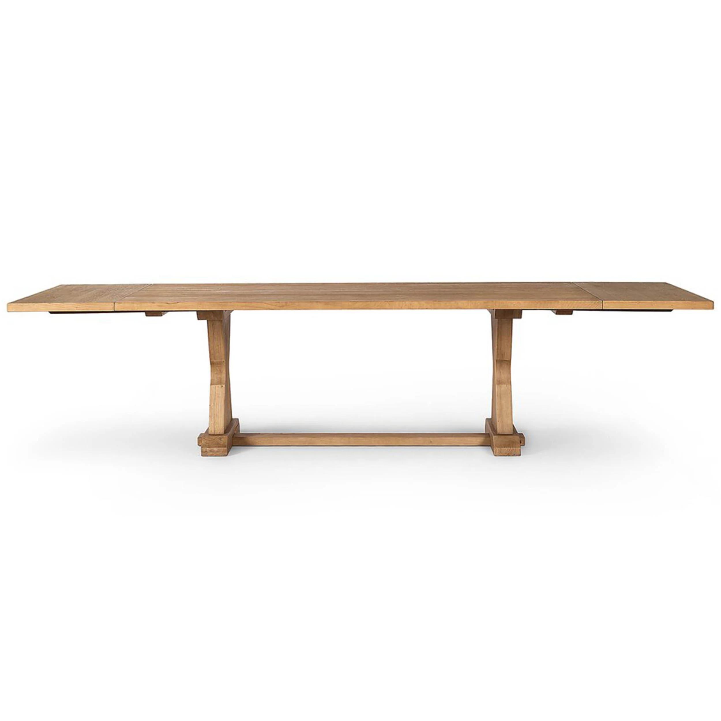 Idella Extension Dining Table, Worn Oak by Four Hands - Image 2