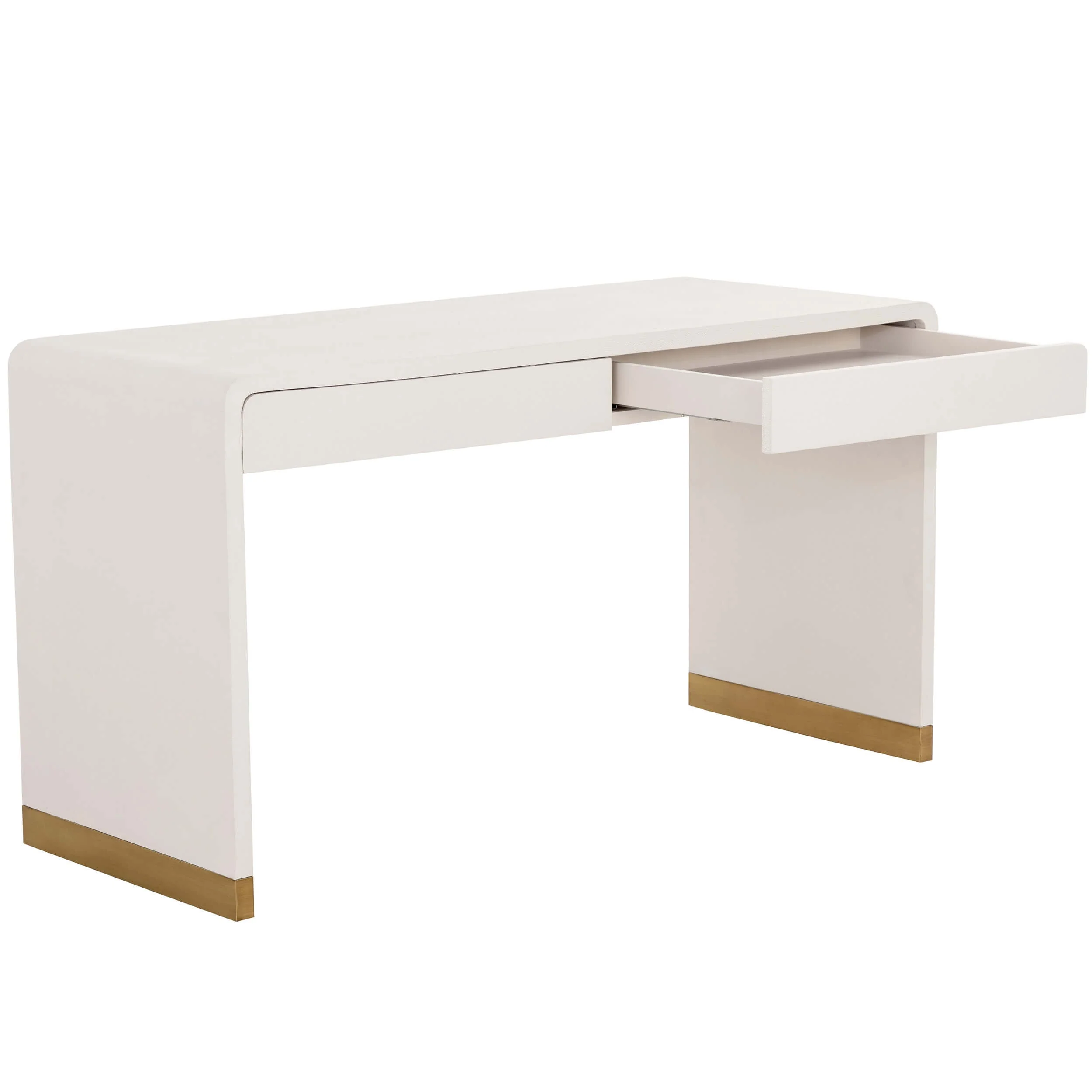 Ilona Desk, Oyster Shagreen - Image 2