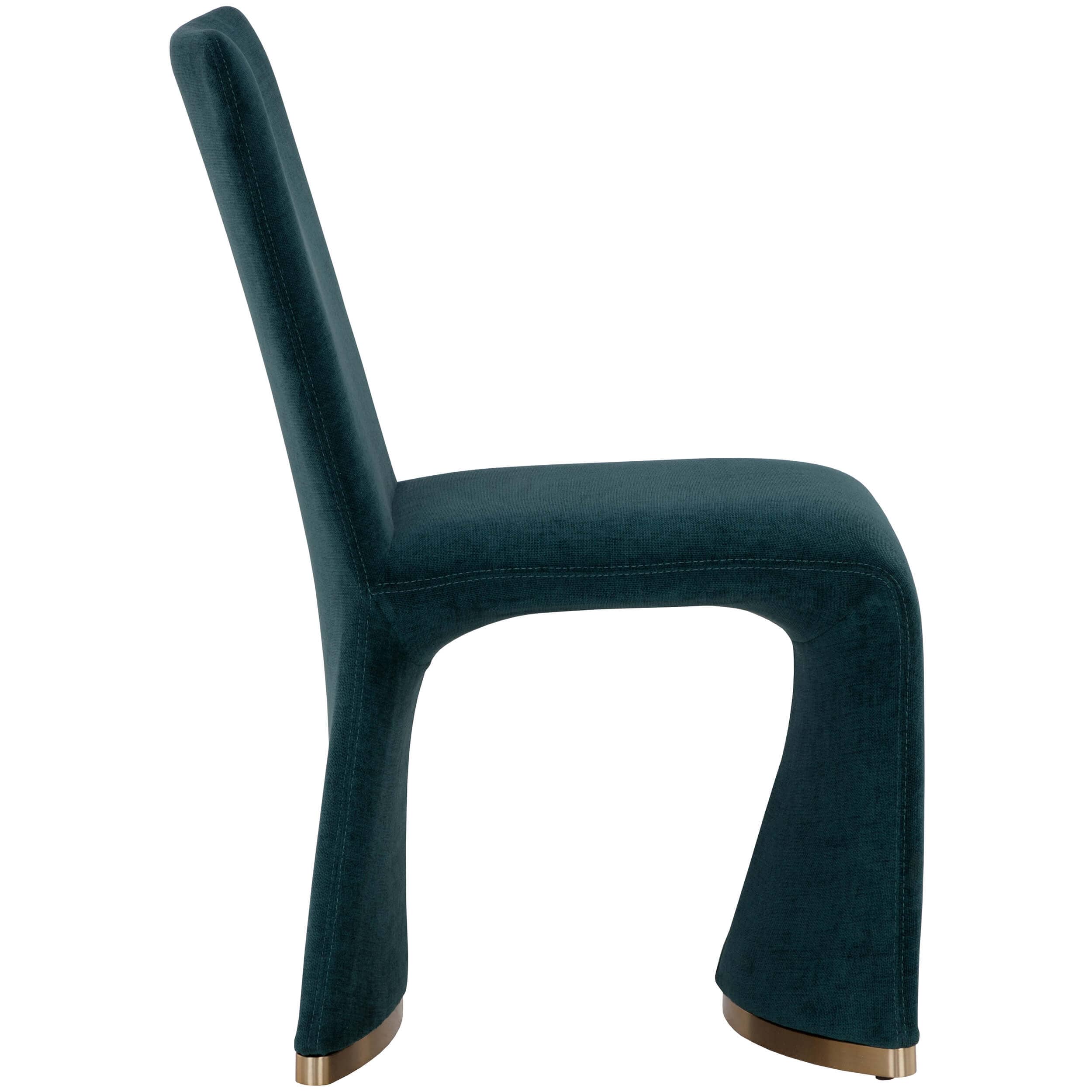 Iluka Dining Chair, Danny Teal, Set of 2 - Image 3