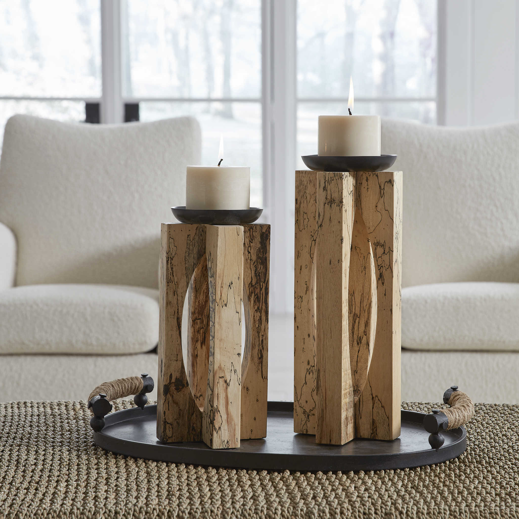 Ilva Candleholders, Set of 2 - Image 3