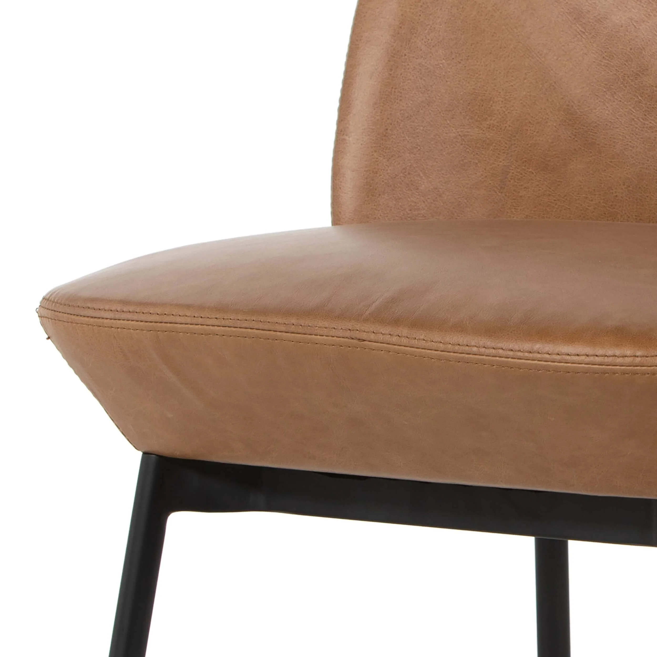 Imani Leather Dining Chair, Sonoma Butterscotch, Set of 2 by Four Hands - Image 8