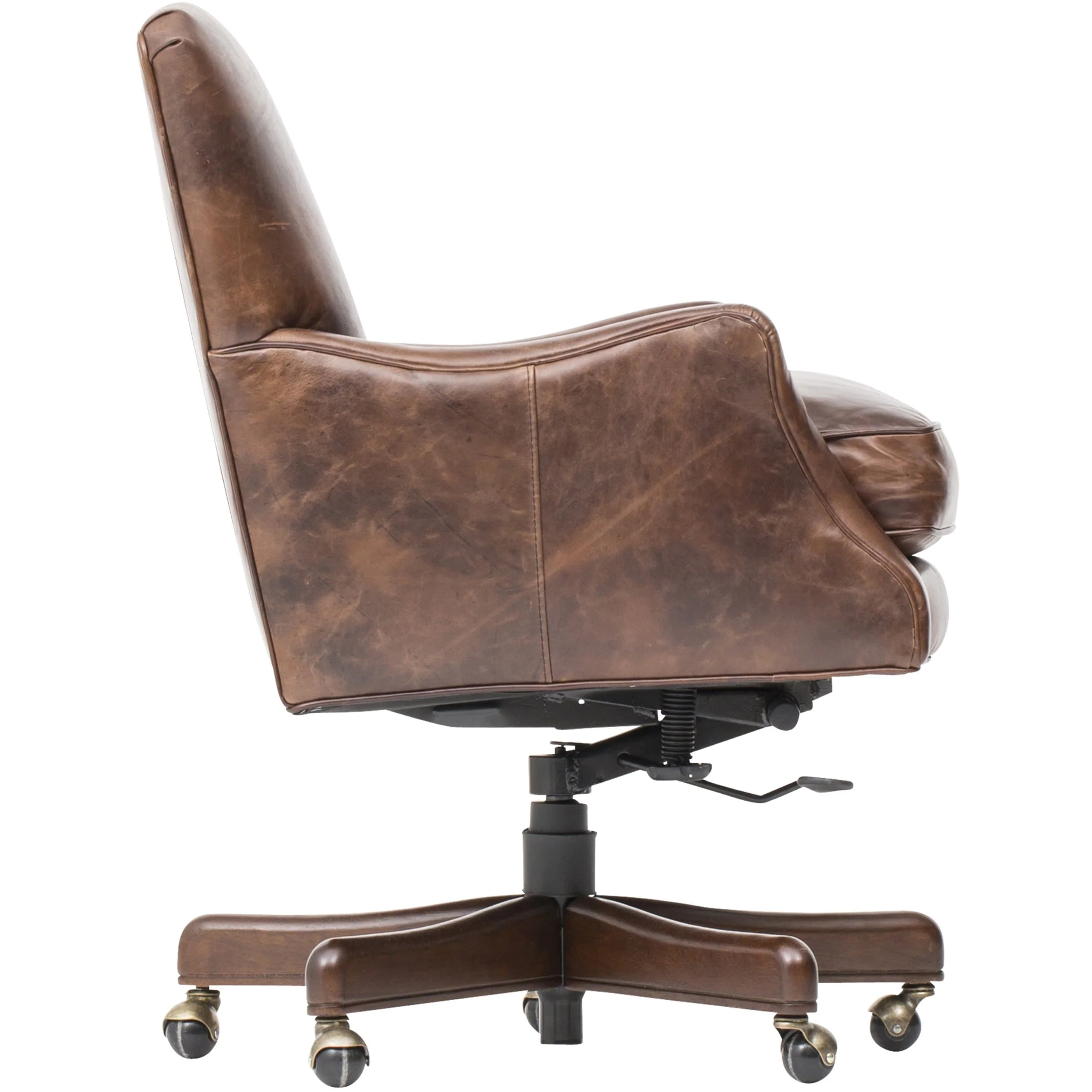 Imperial Empire Tilt Swivel Leather Chair - Image 3