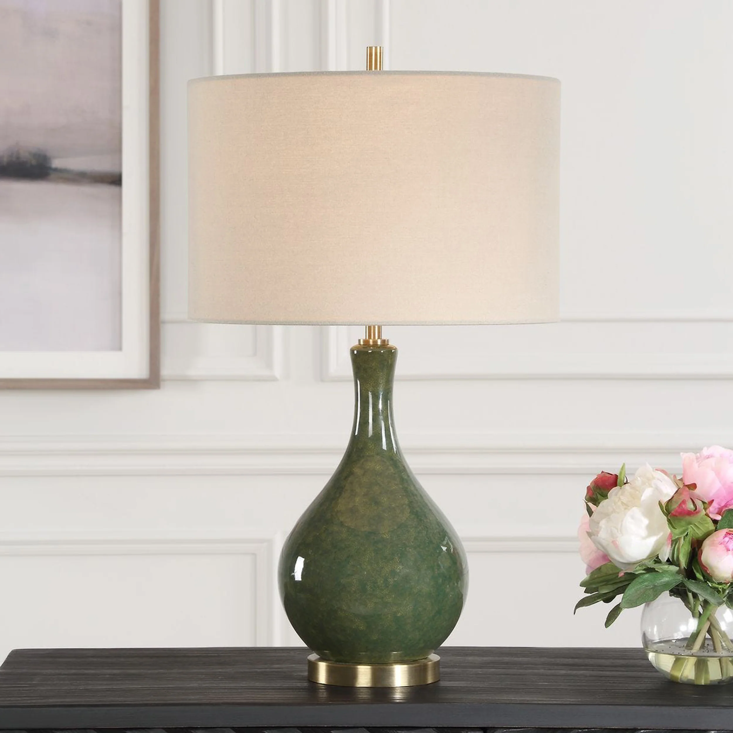 Indiana Table Lamp, Emerald Green - Image 5