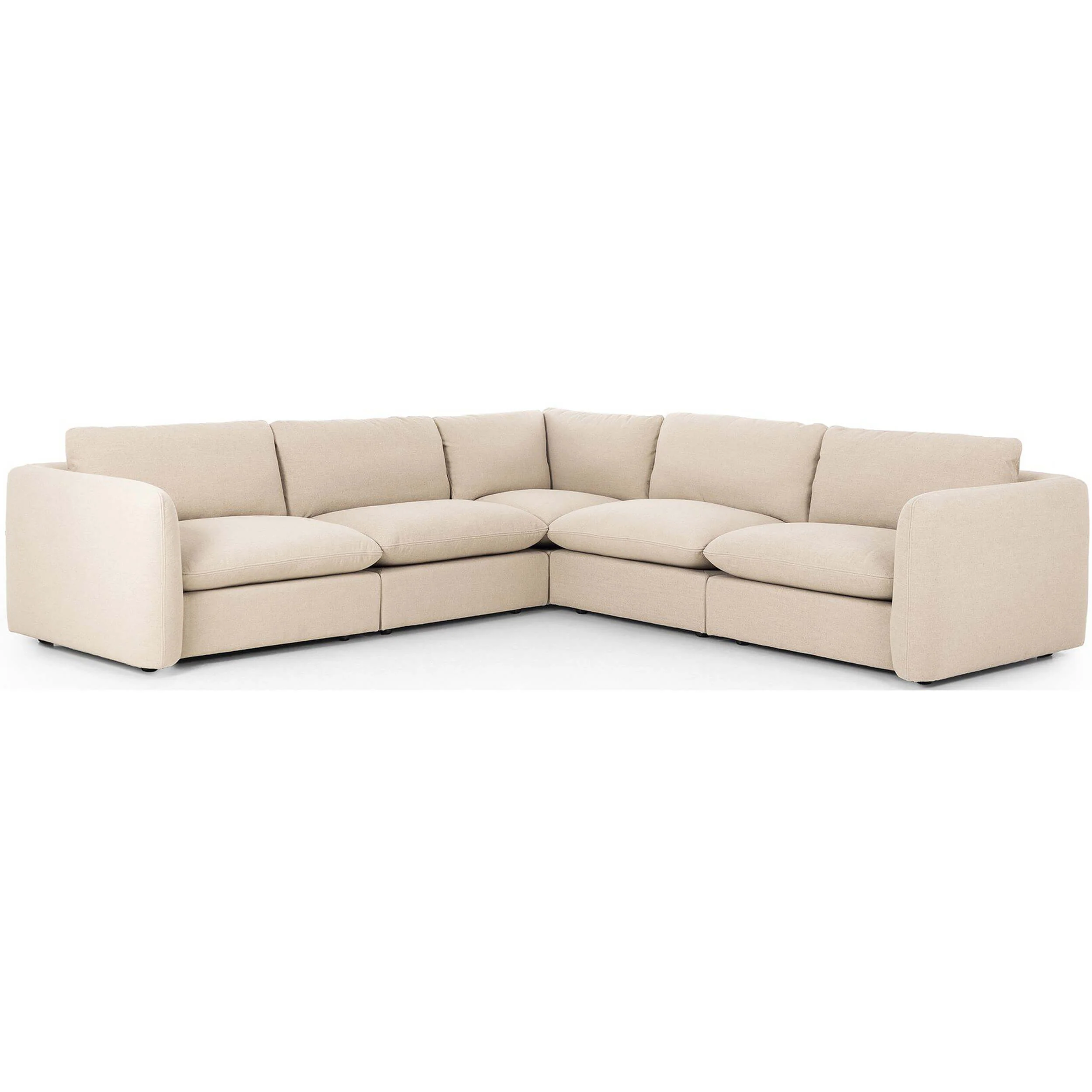 Ingel 5 Piece Sectional, Antwerp Taupe by Four Hands