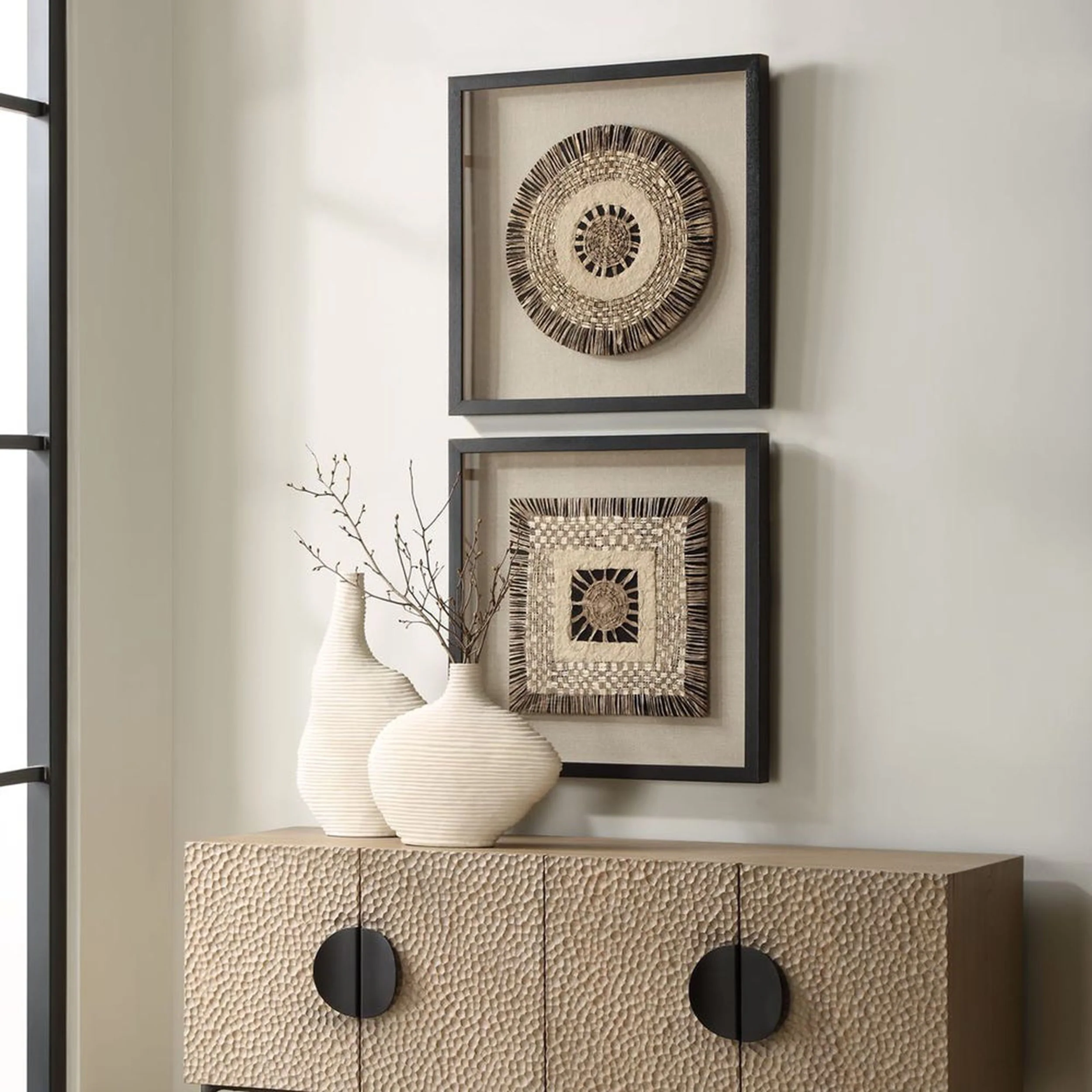 Intertwine Shadow Box, Black, Set of 2 - Image 5