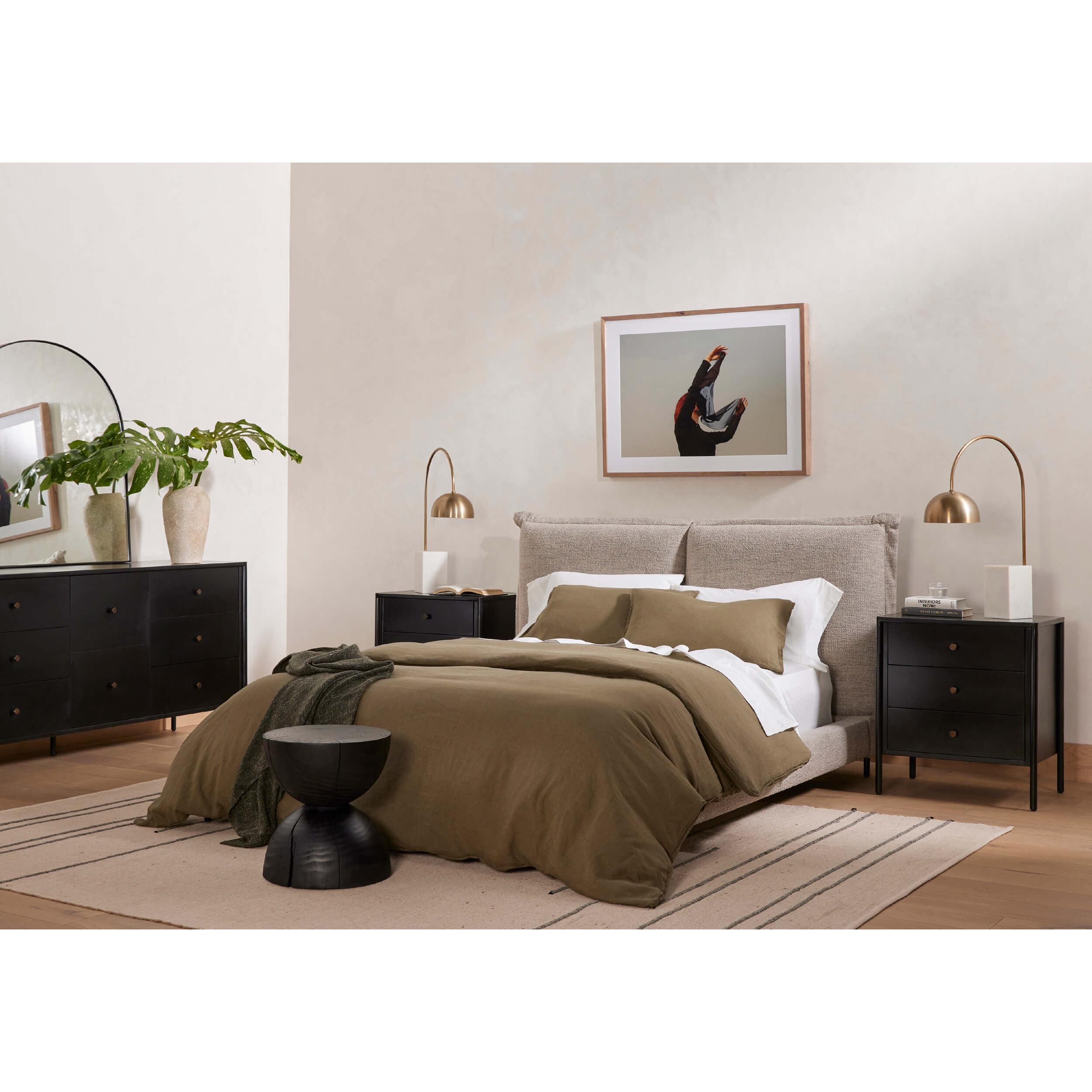 Inwood Bed, Merino Porcelain by Four Hands - Image 6