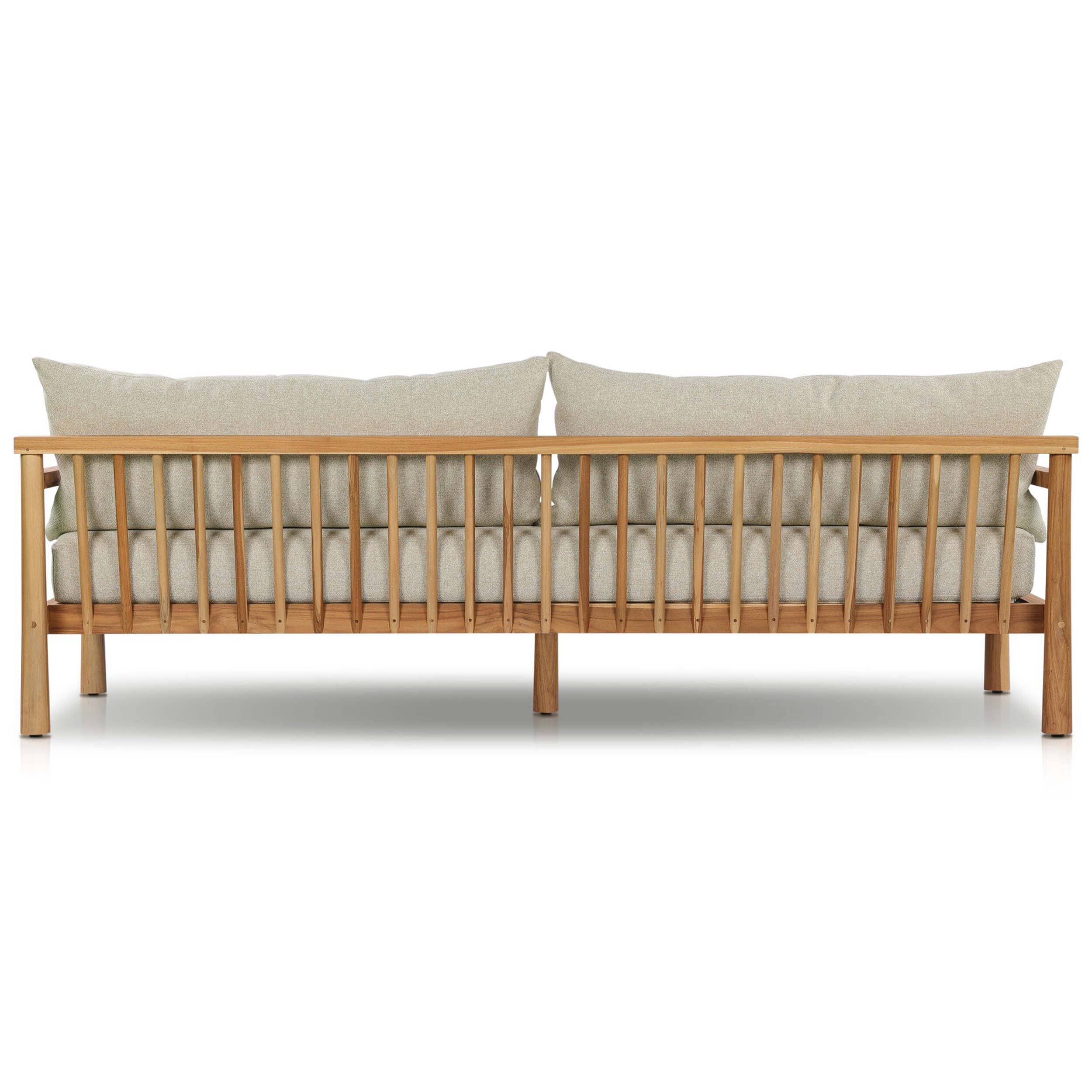 Irvine Outdoor Sofa, Hayes Cream by Four Hands - Image 4