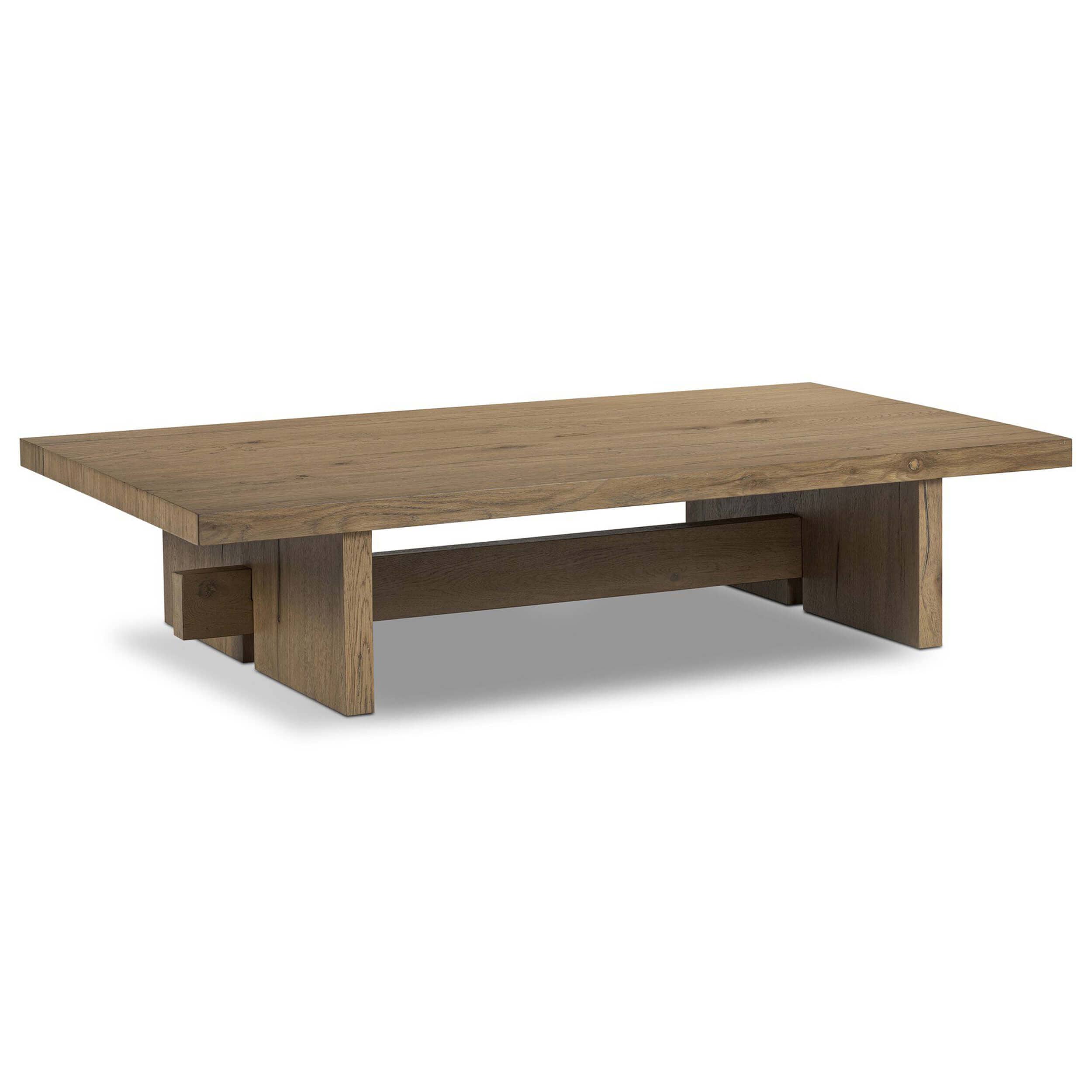 Isaac Coffee Table, Rubbed Light by Four Hands