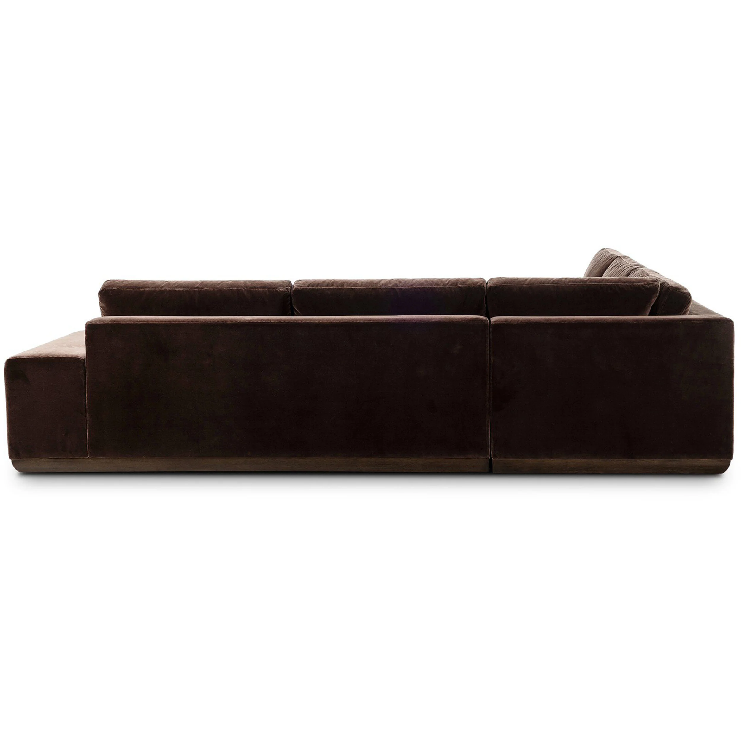 Isaiah 3 Piece Sectional, Surrey Cocoa by Four Hands - Image 3