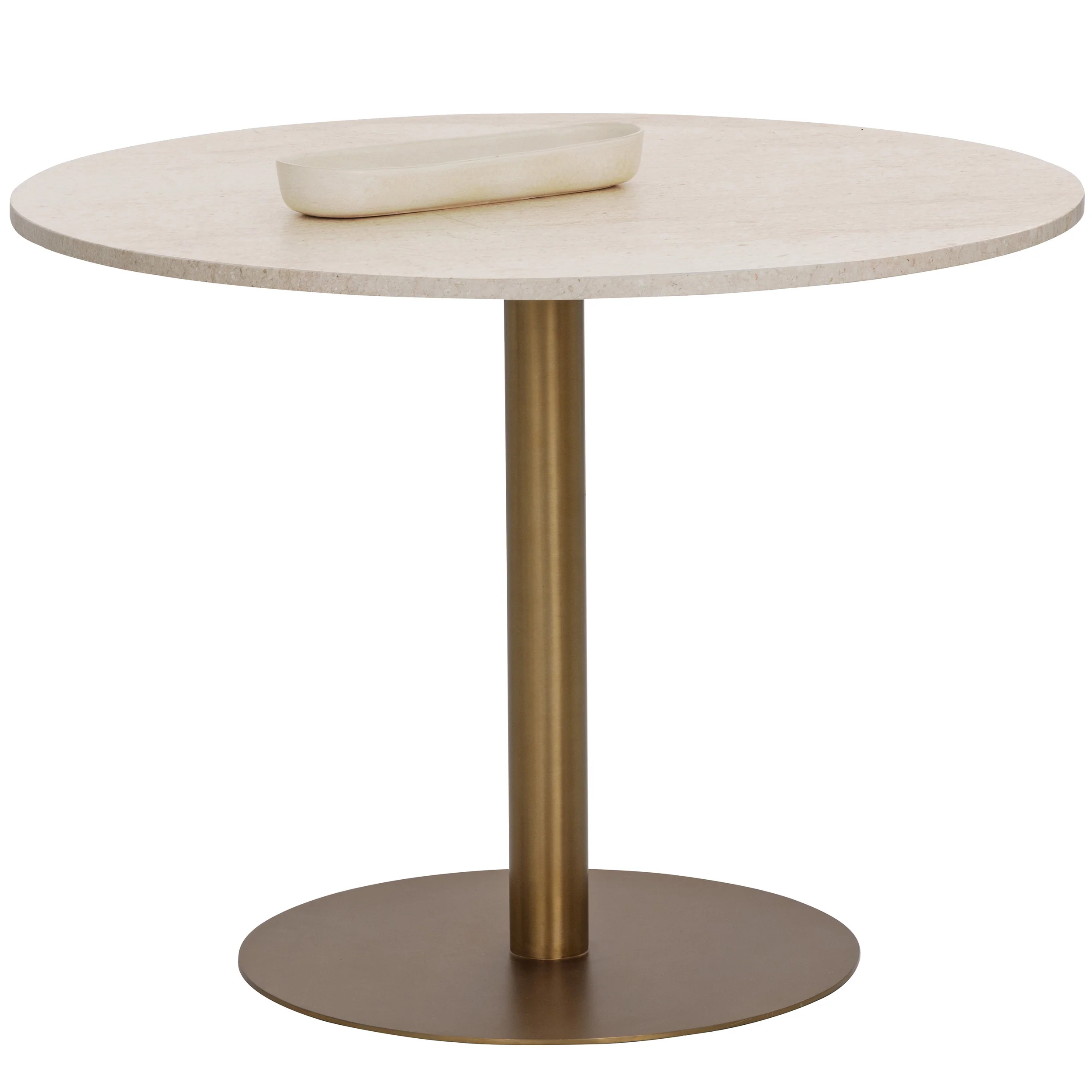 Iska Bistro Table, Antique Brass - Image 4