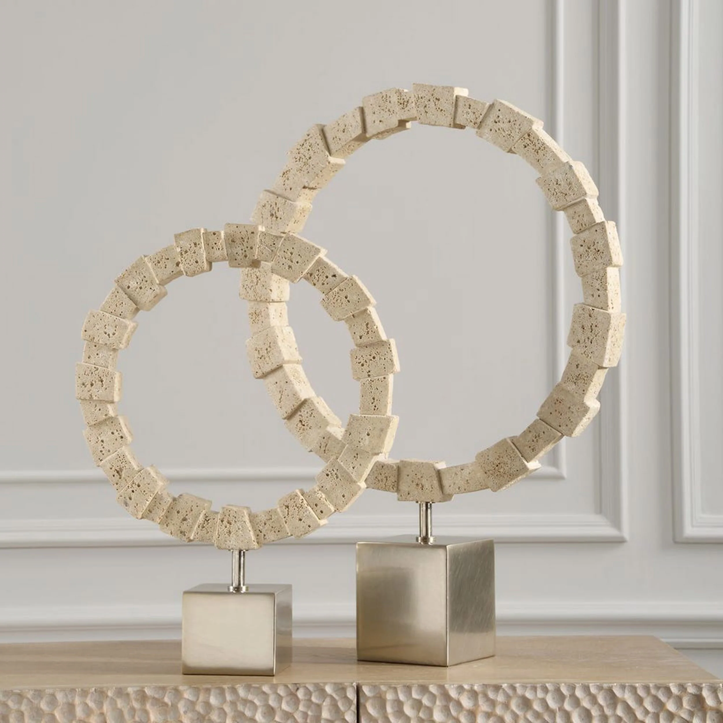 Ivory Fusion Rings, Set of 2 - Image 4
