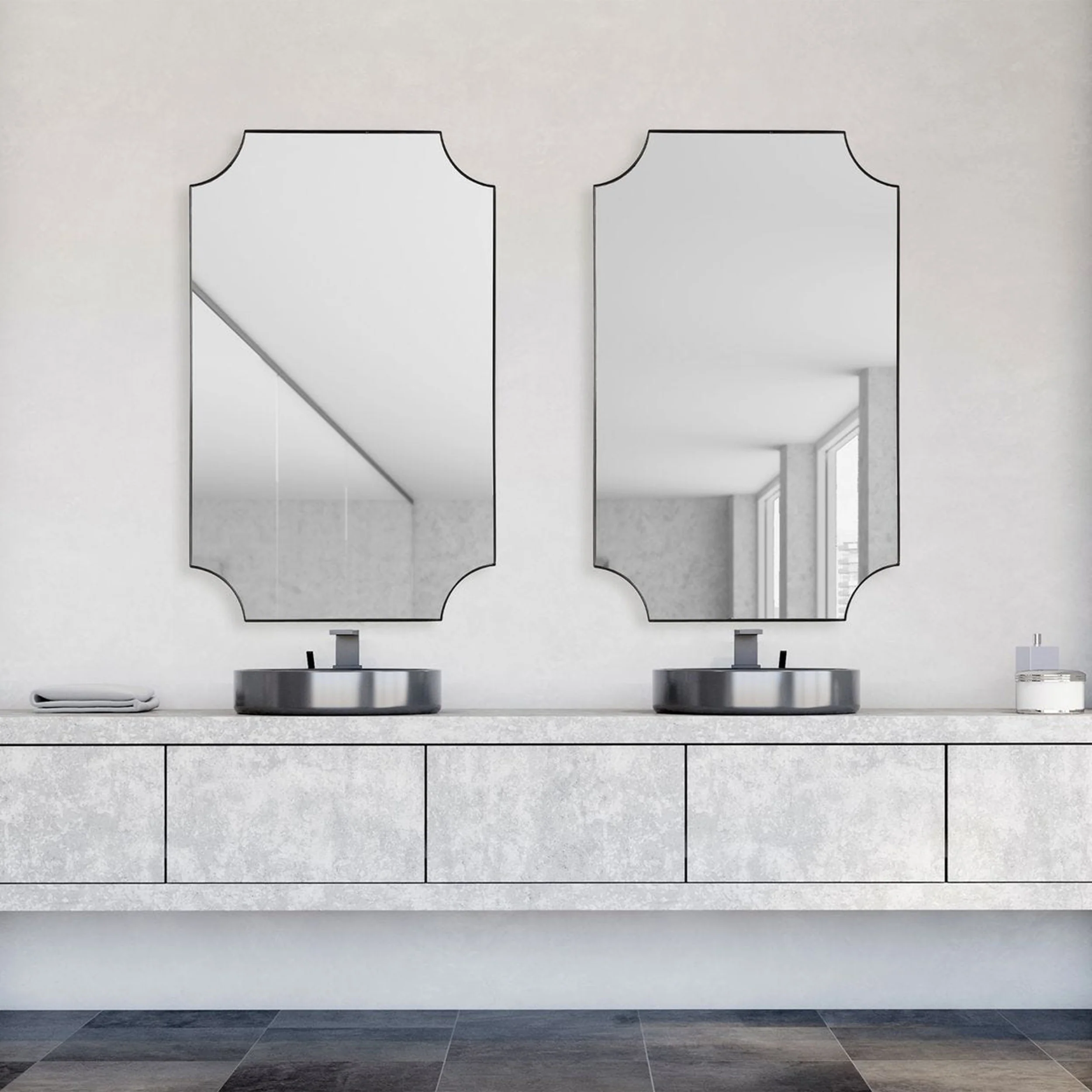 Dallas Mirror, Black - Image 4