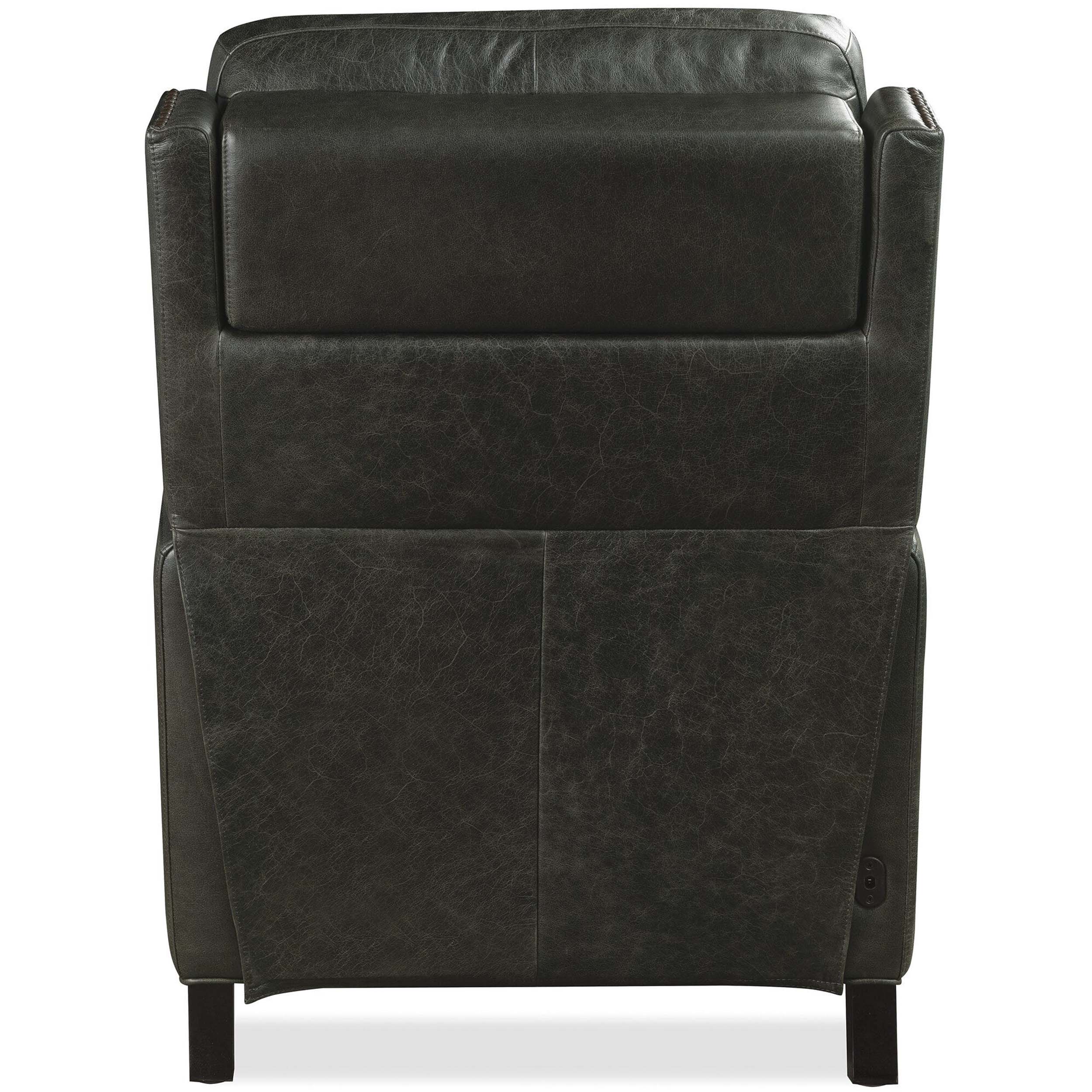 Jacklyn Leather Power Recliner, Jala Grey - Image 4