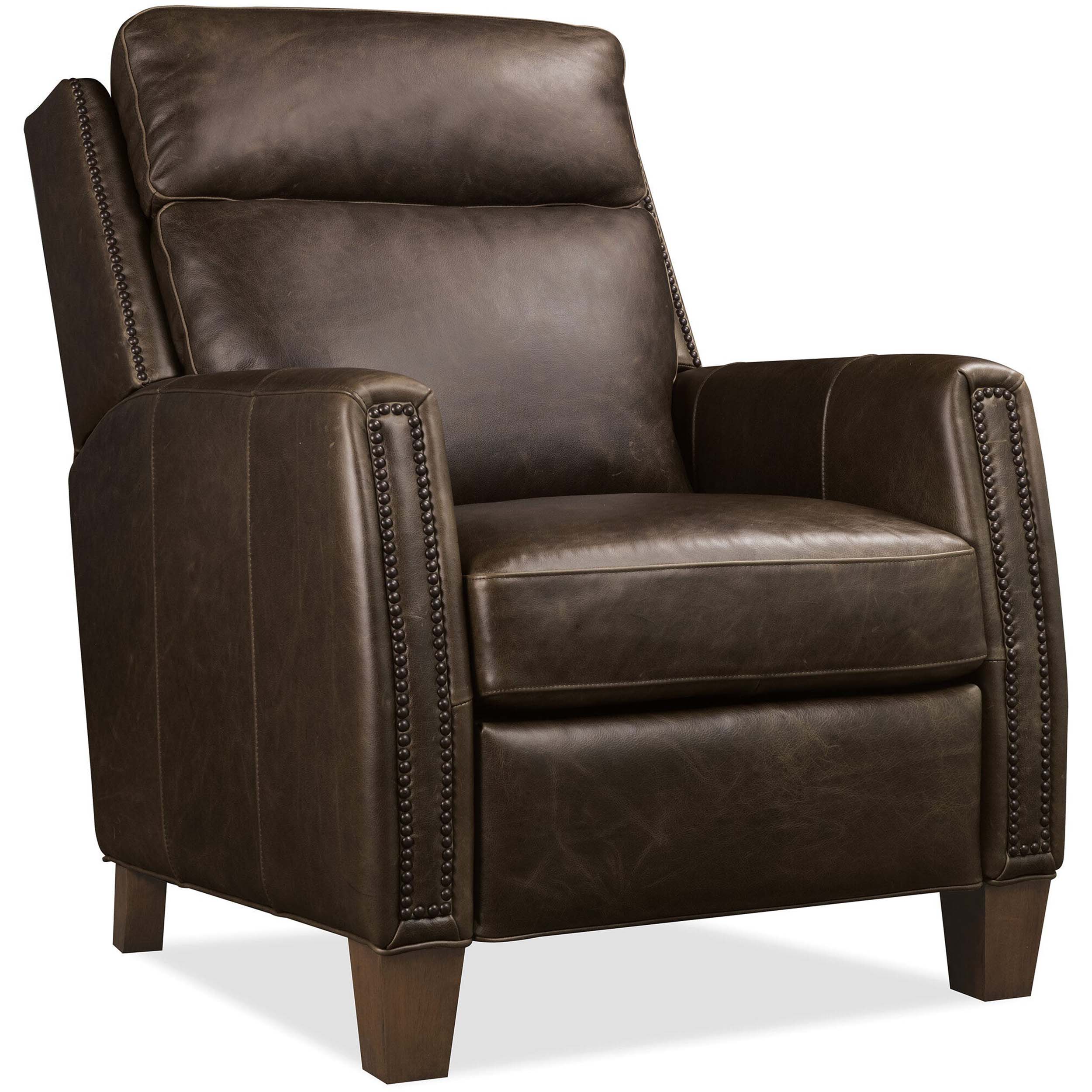 Jacklyn Leather Power Recliner, Jala Spanish Moss