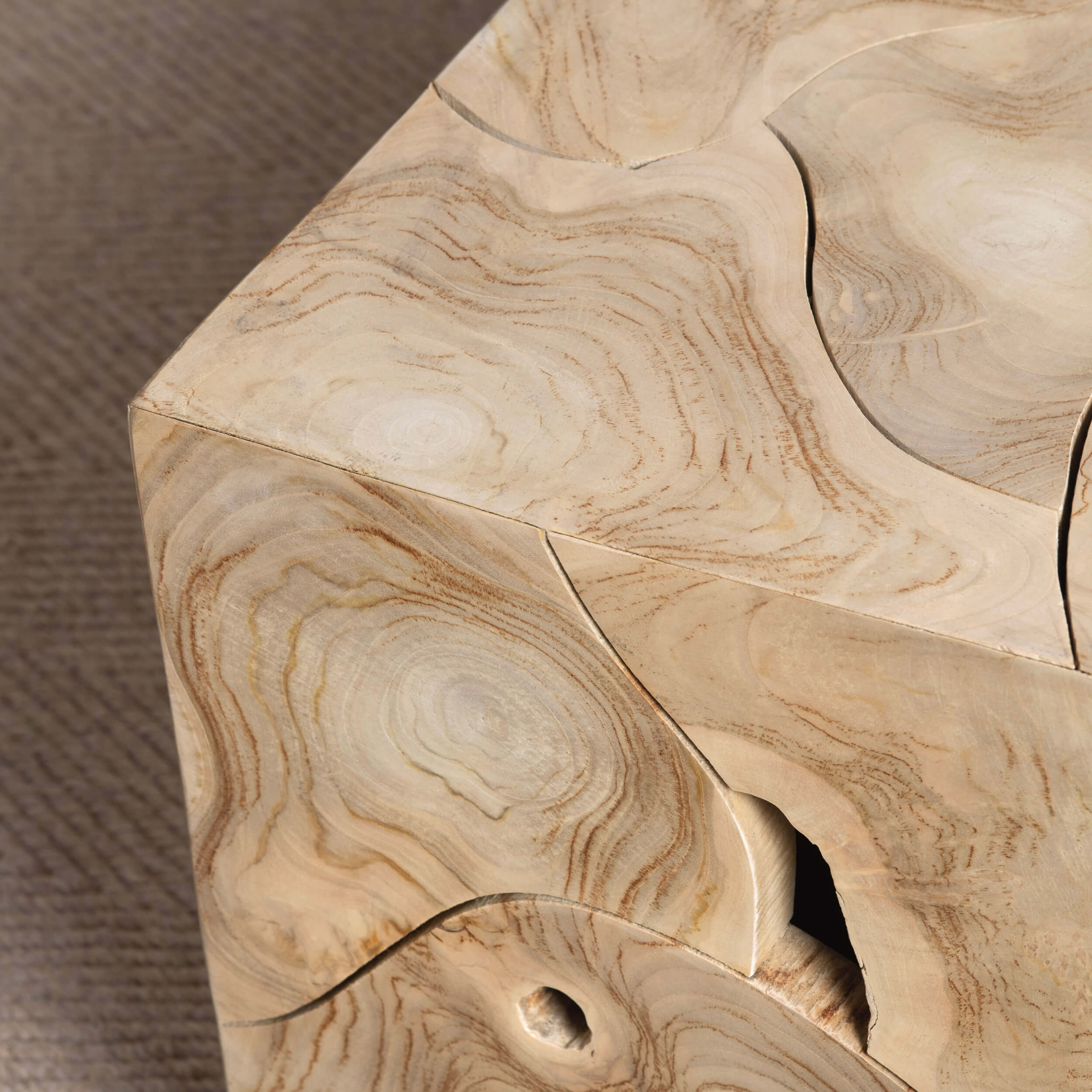 Jackson Cocktail Table, Natural - Image 3