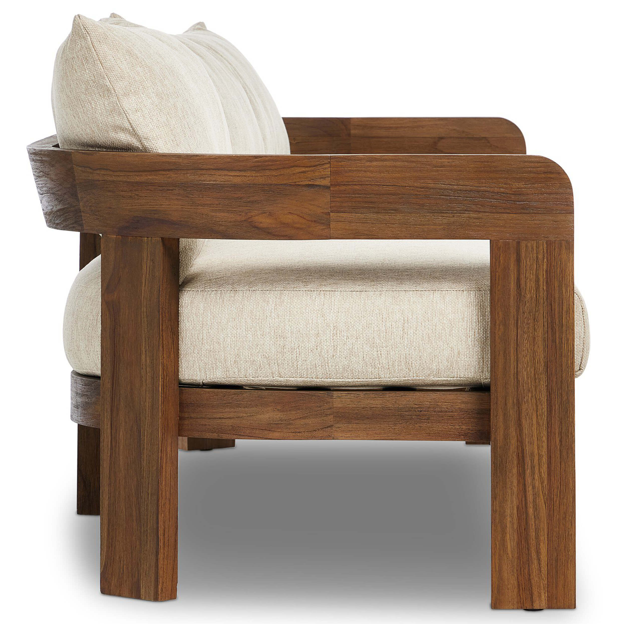 Jackson Outdoor Sofa, Ellor Beige by Four Hands - Image 3
