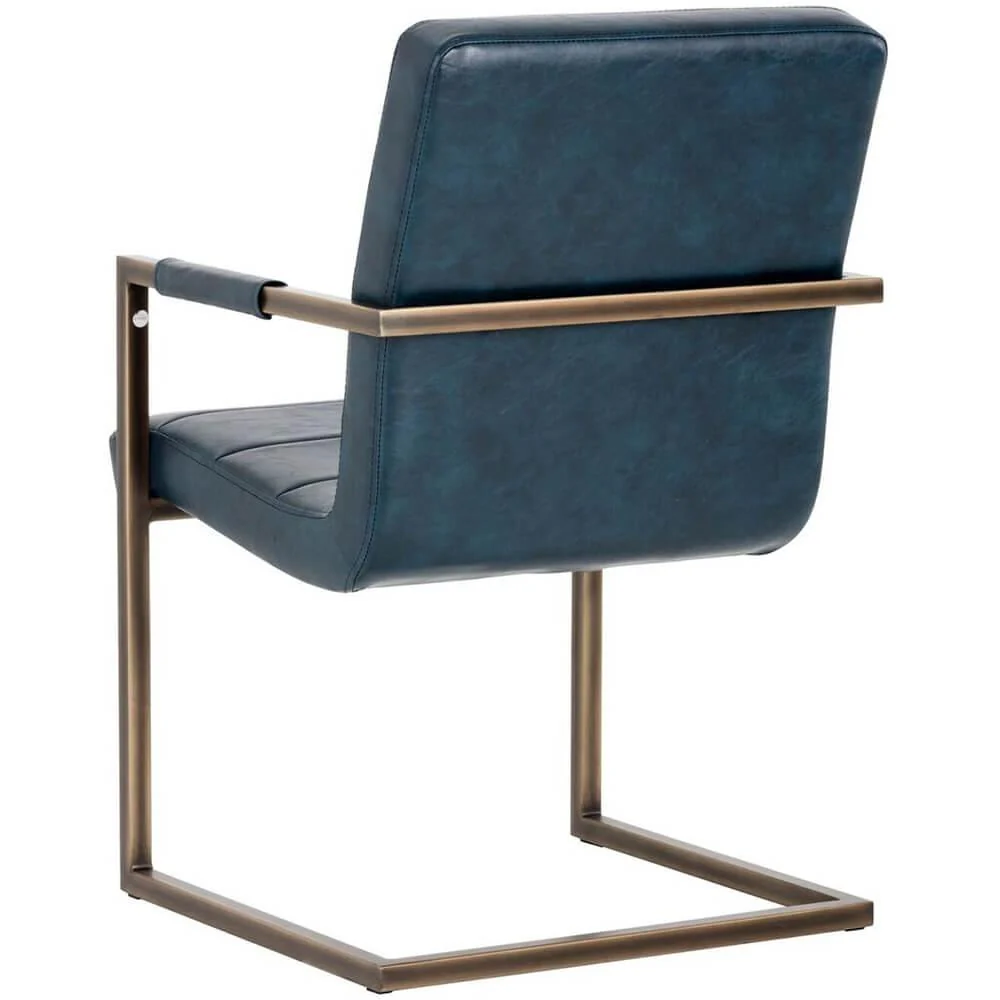Jafar Chair, Vintage Blue, Set of 2 - Image 3