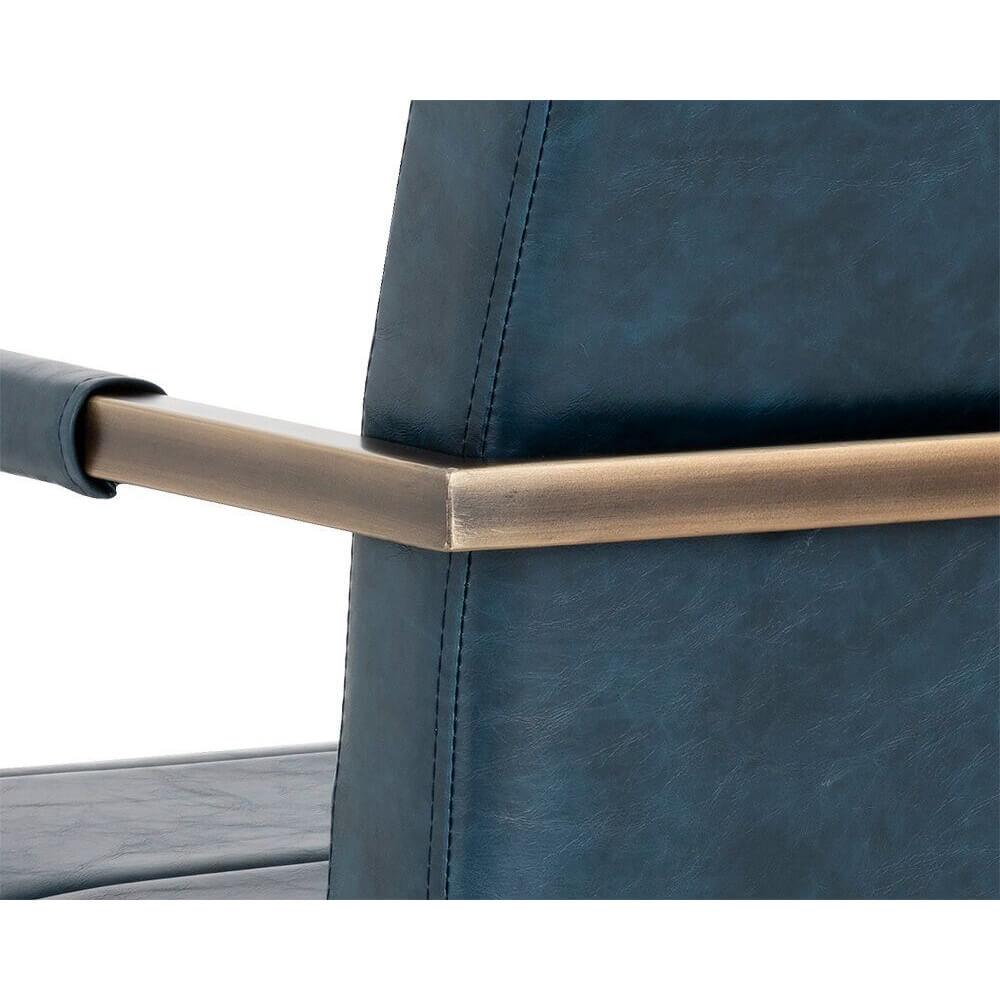 Jafar Chair, Vintage Blue, Set of 2 - Image 5