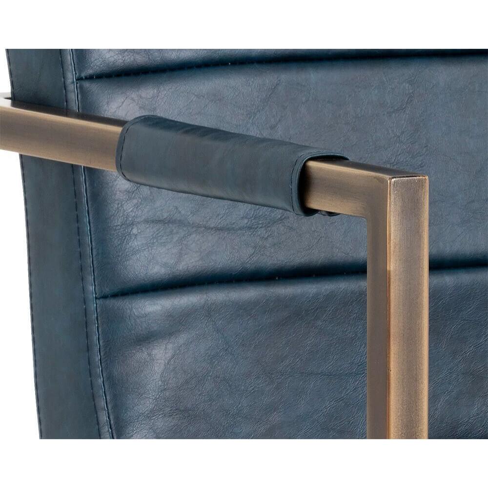 Jafar Chair, Vintage Blue, Set of 2 - Image 6
