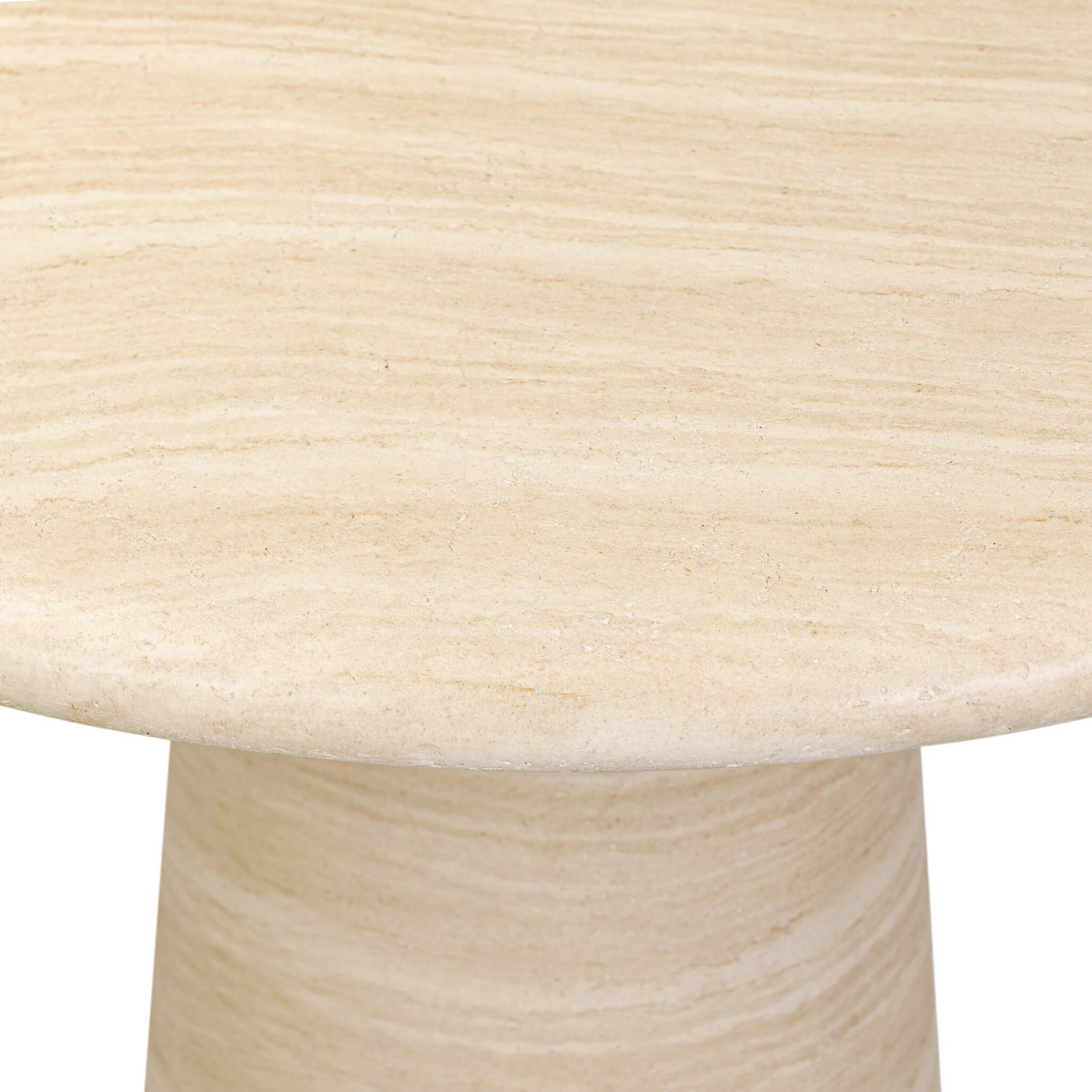 Janice Bistro Table, Sand Striae by Four Hands - Image 2