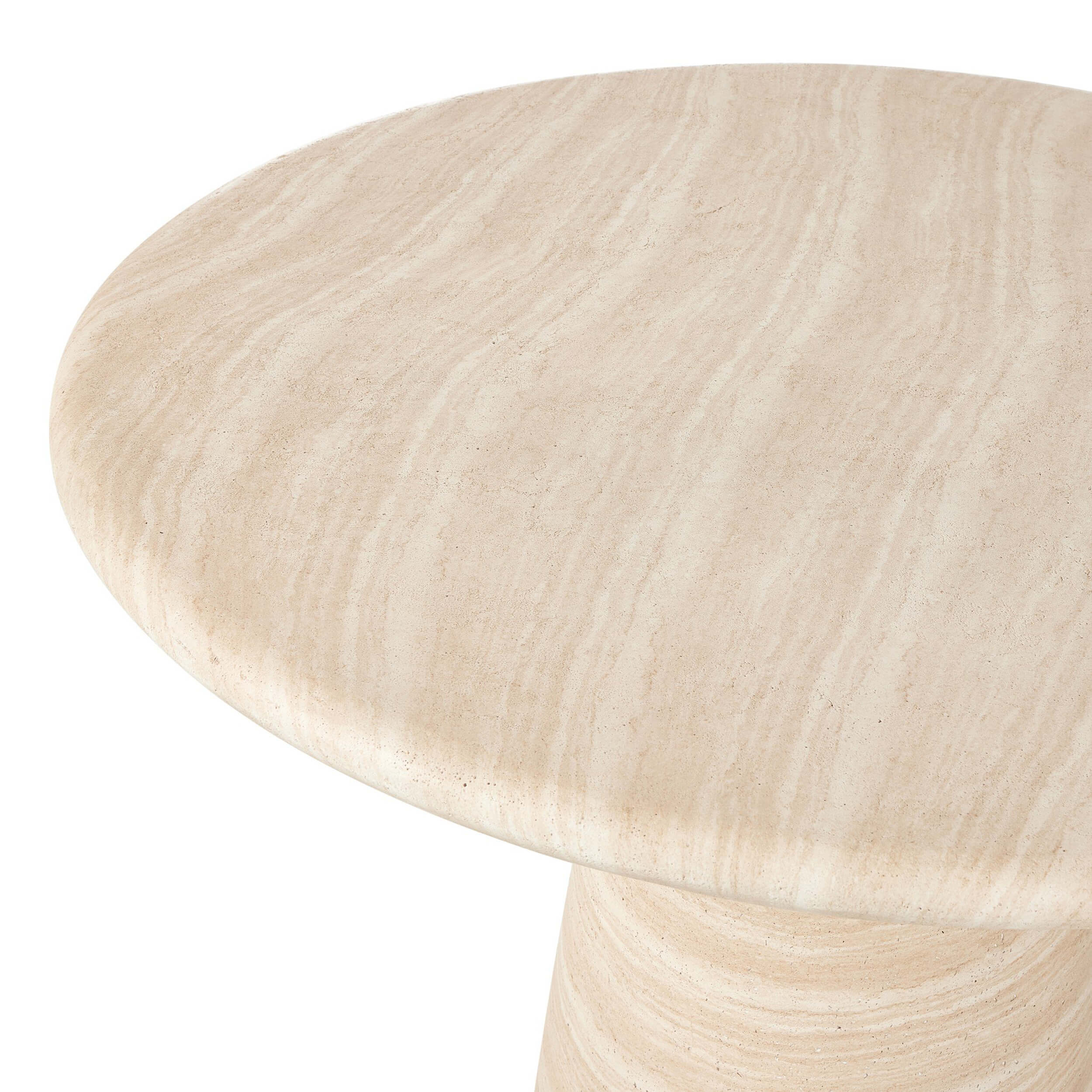 Janice Dining Table, Sand Striae by Four Hands - Image 4
