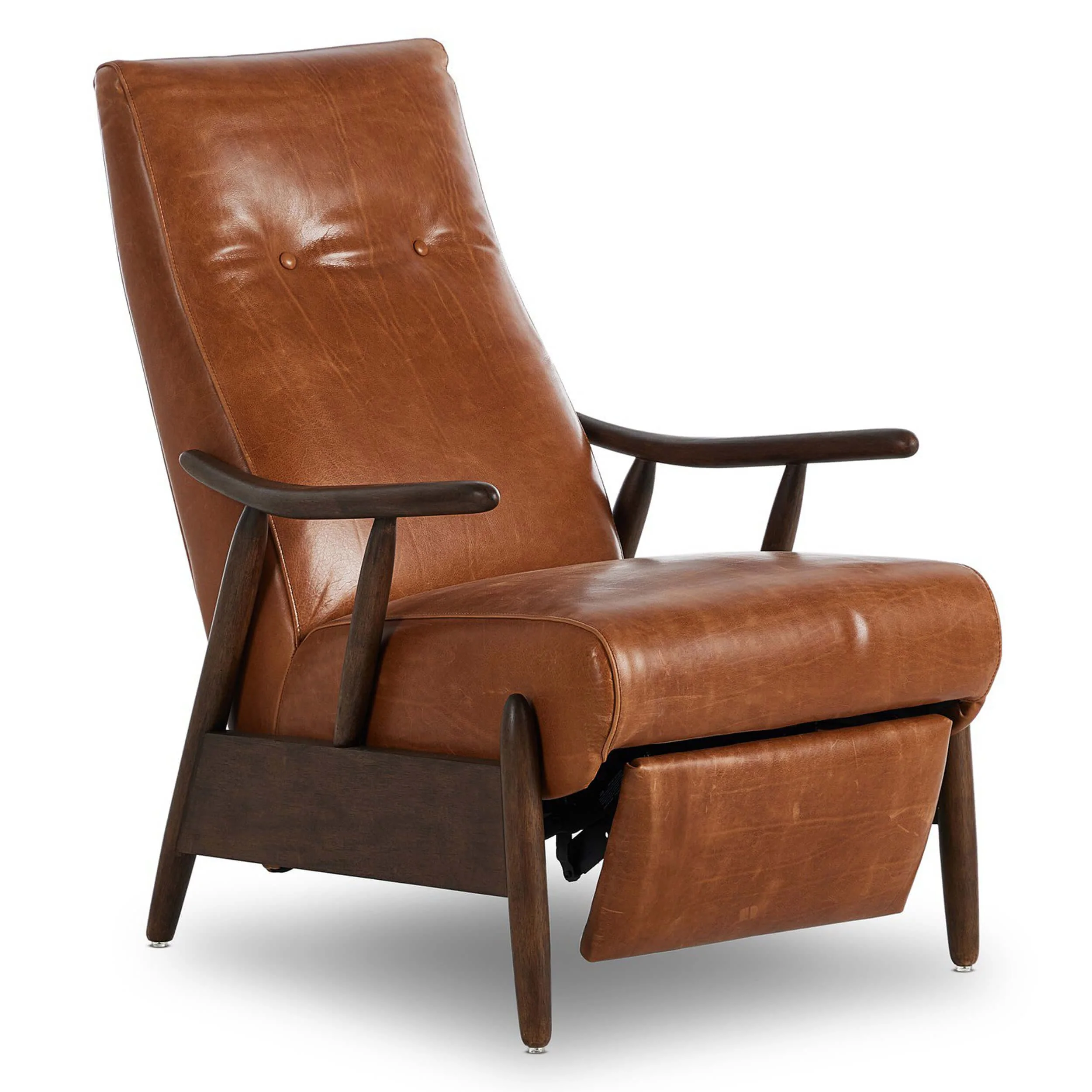 Jarvis Leather Recliner, Dakota Tobacco by Four Hands