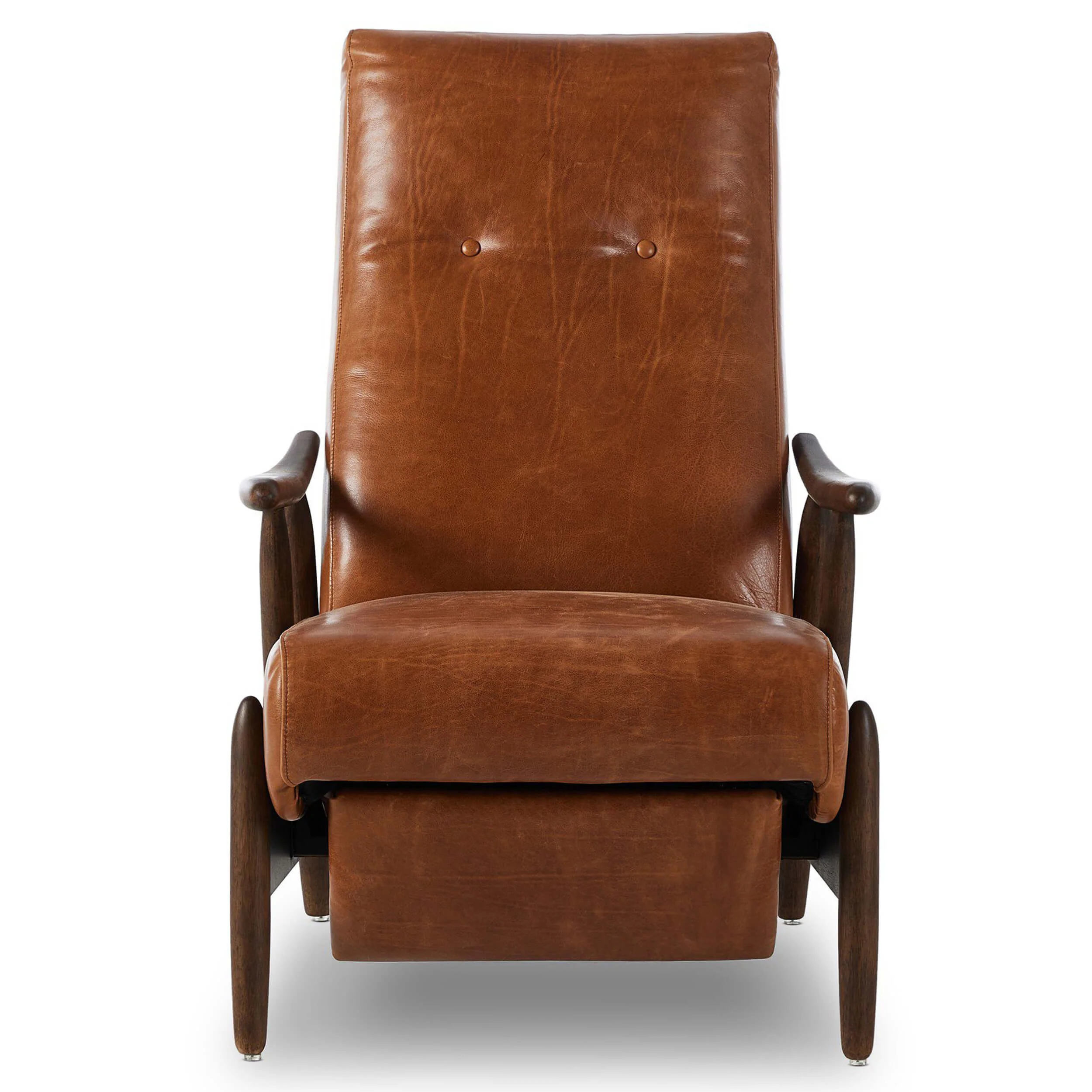Jarvis Leather Recliner, Dakota Tobacco by Four Hands - Image 2