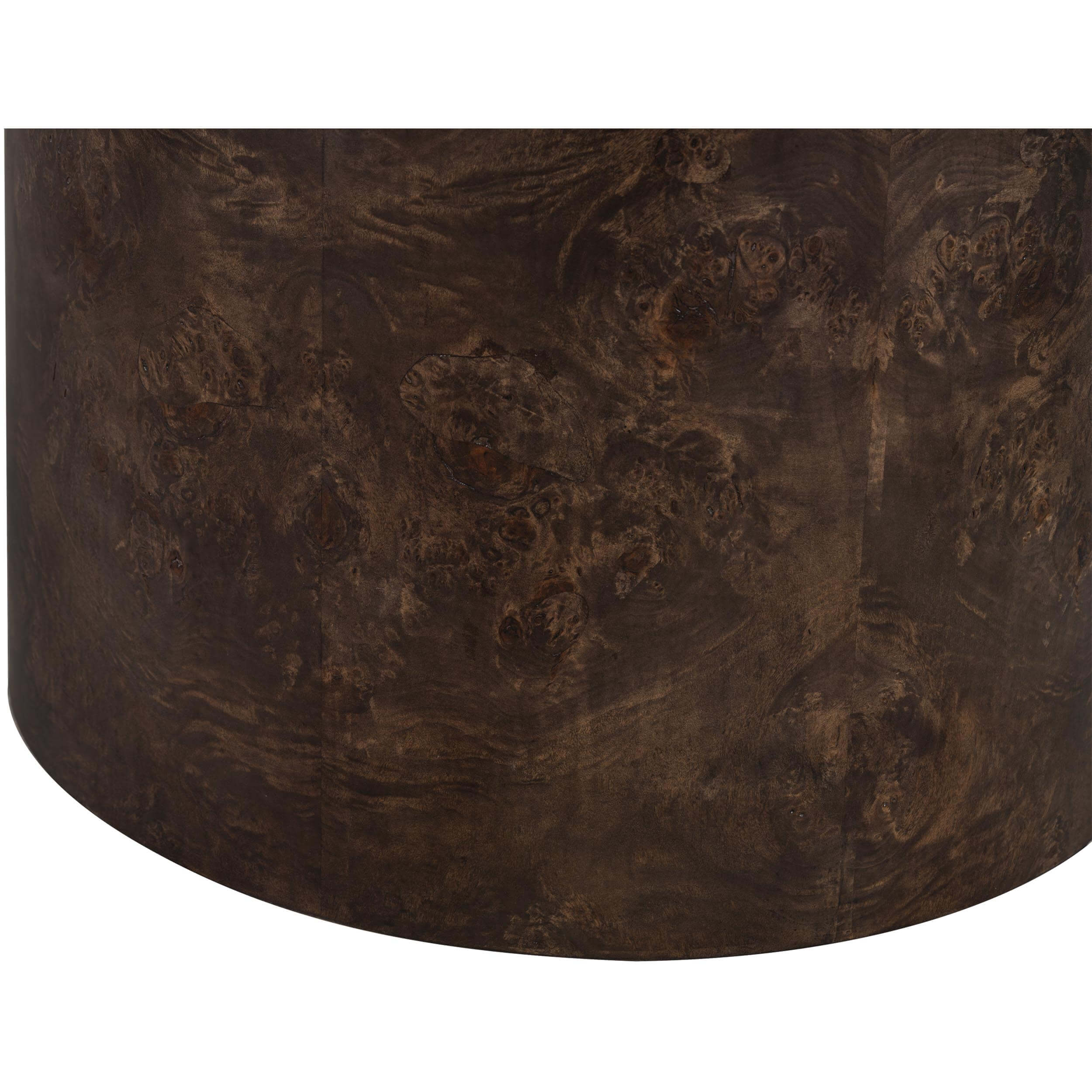 Jax End Table, Chocolate Burl - Image 3