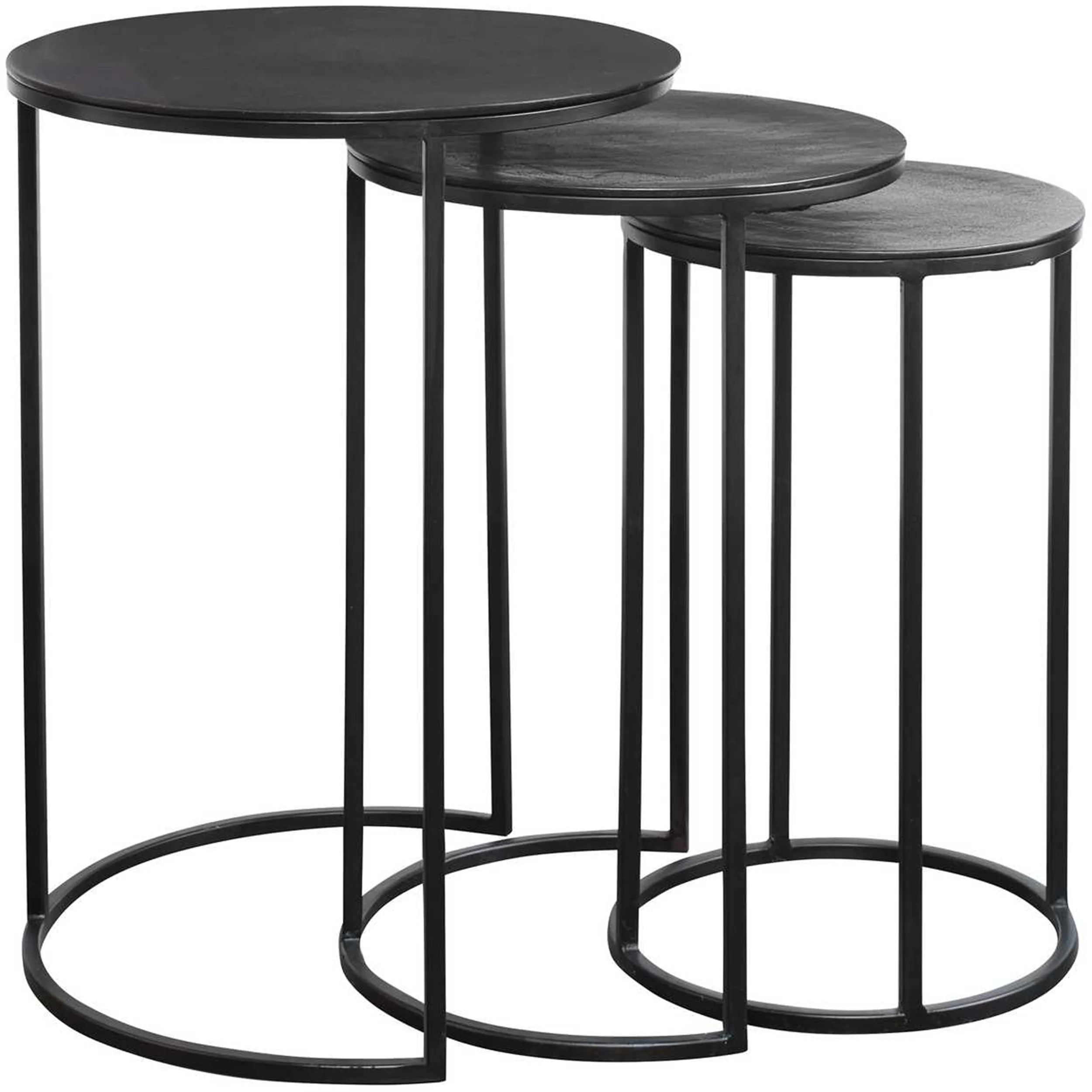 Jayde Nesting End Tables, Set of 3, Rich Espresso - Image 2