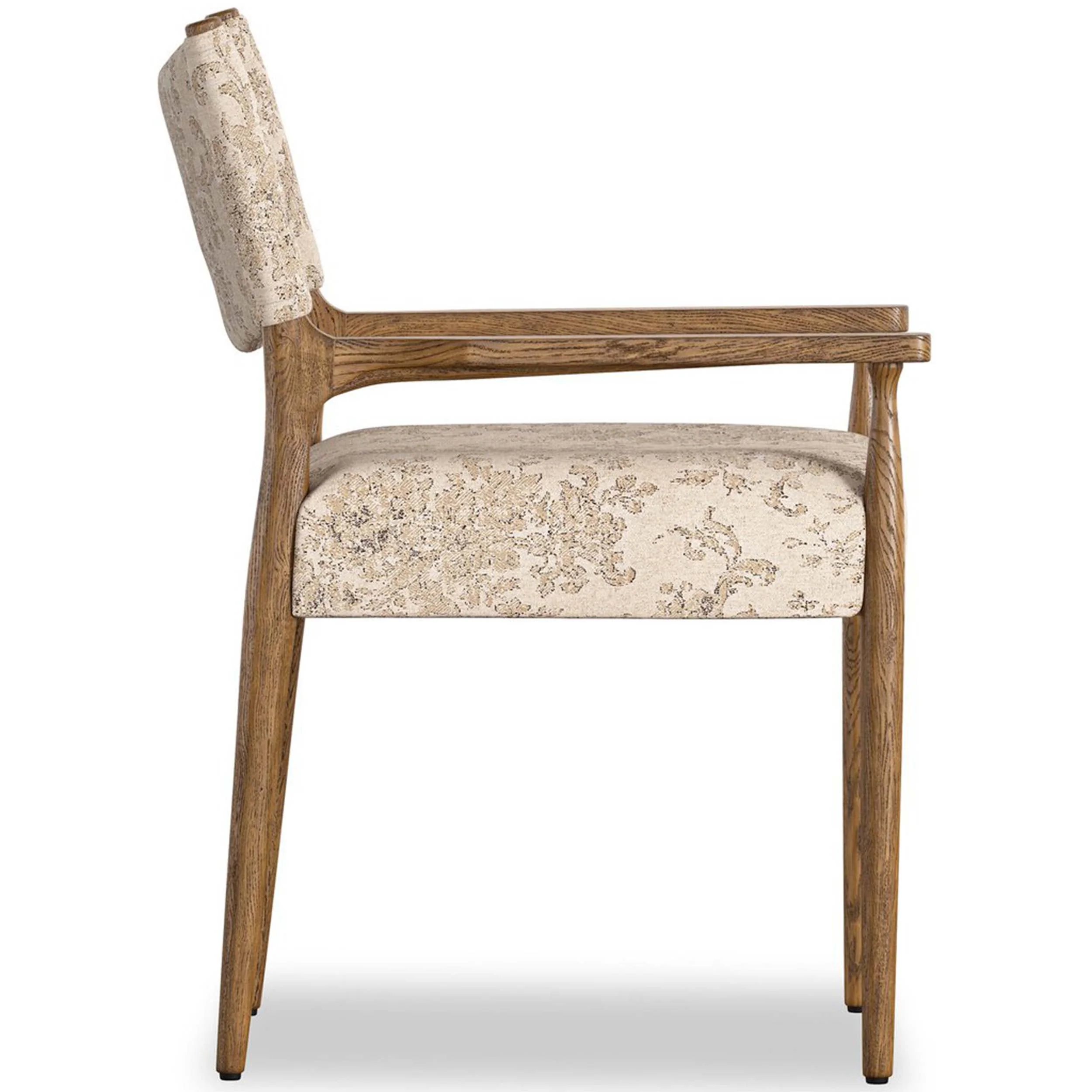 Jayla Arm Chair, Fallingbrook Natural by Four Hands - Image 3