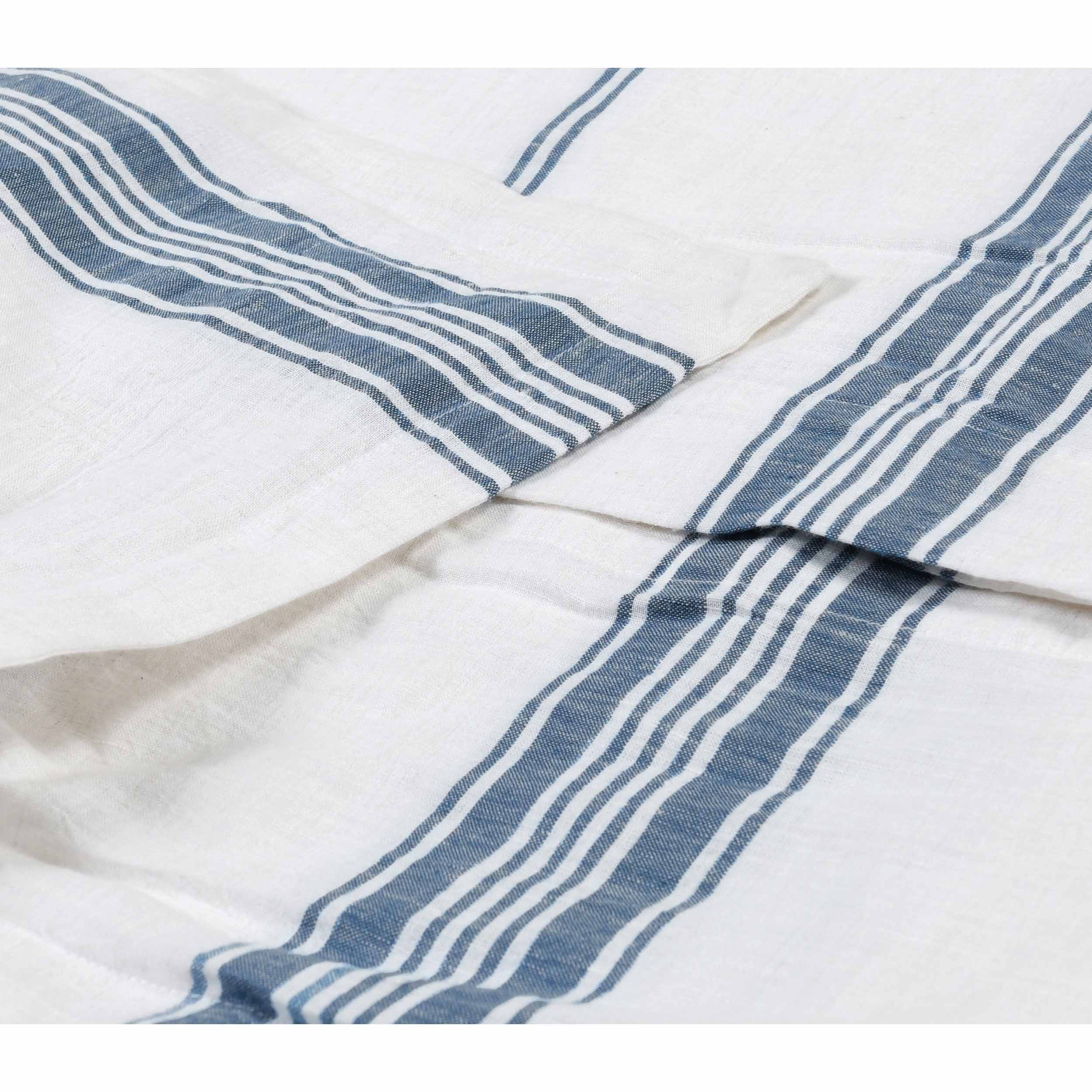 Jayson Duvet Set, Blue Stripe - Image 4