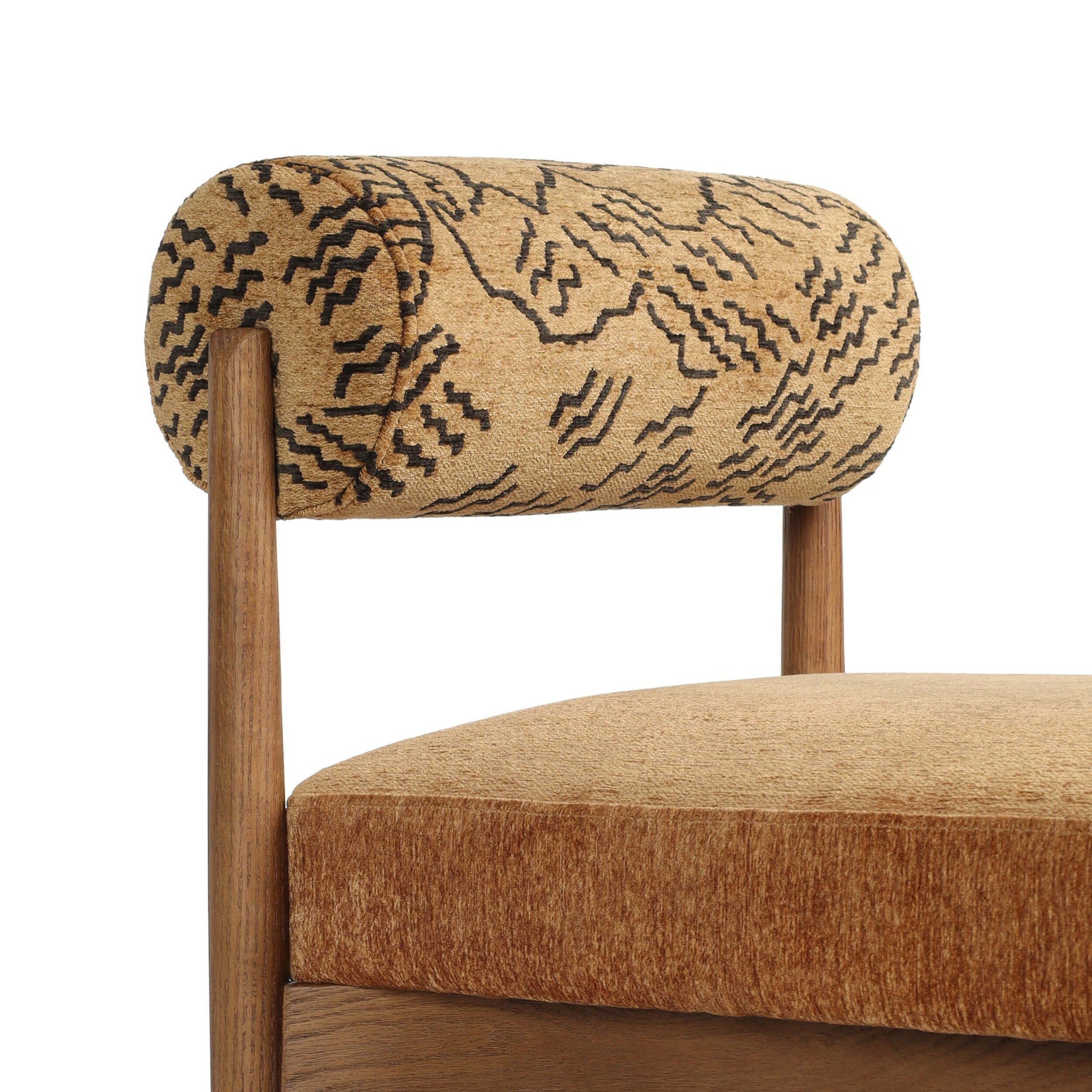 Jazelle Bar & Counter Stool, Dharma Ochre by Four Hands - Image 4