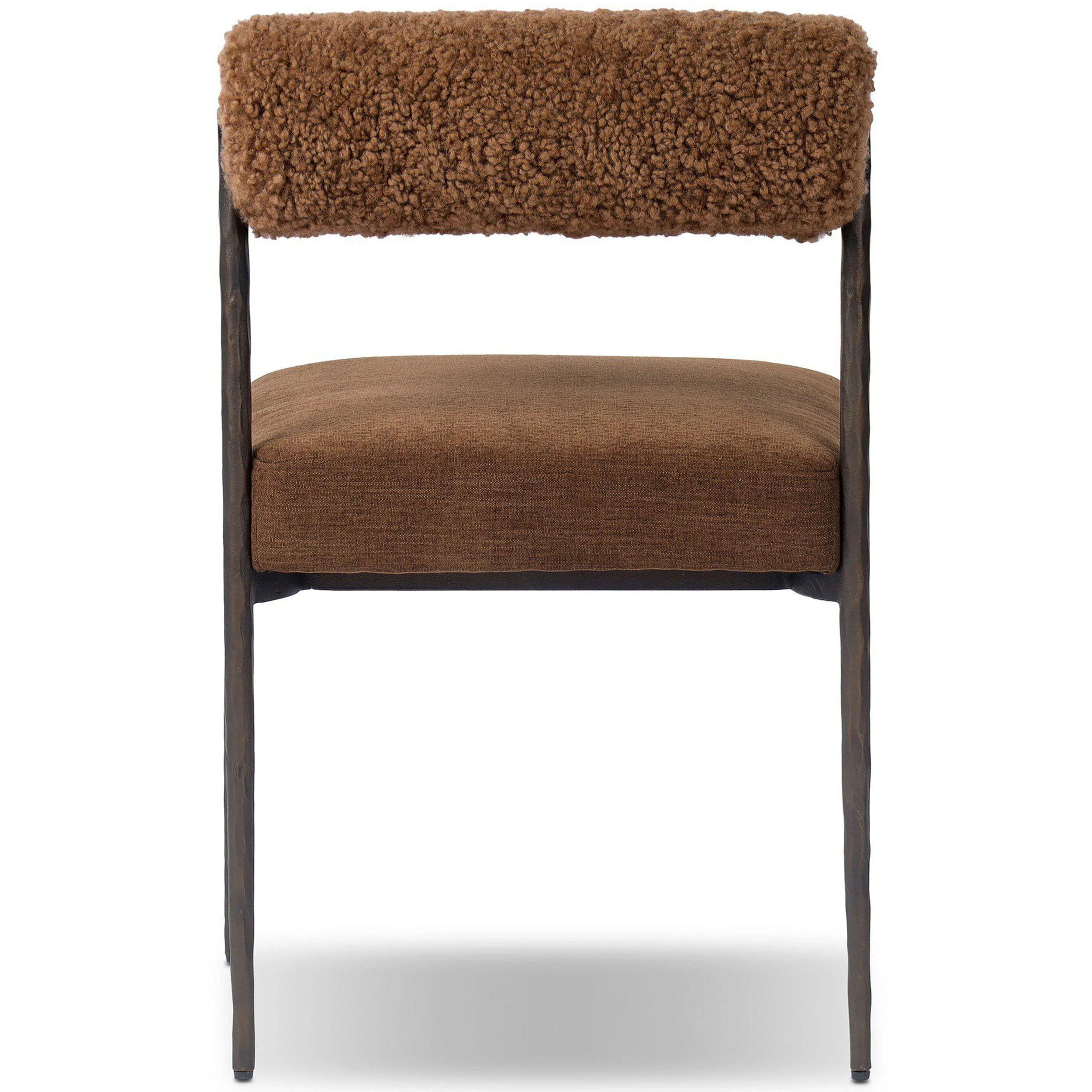Jazelle Metal Dining Chair, Laughlin Ochre, Set of 2 by Four Hands - Image 4