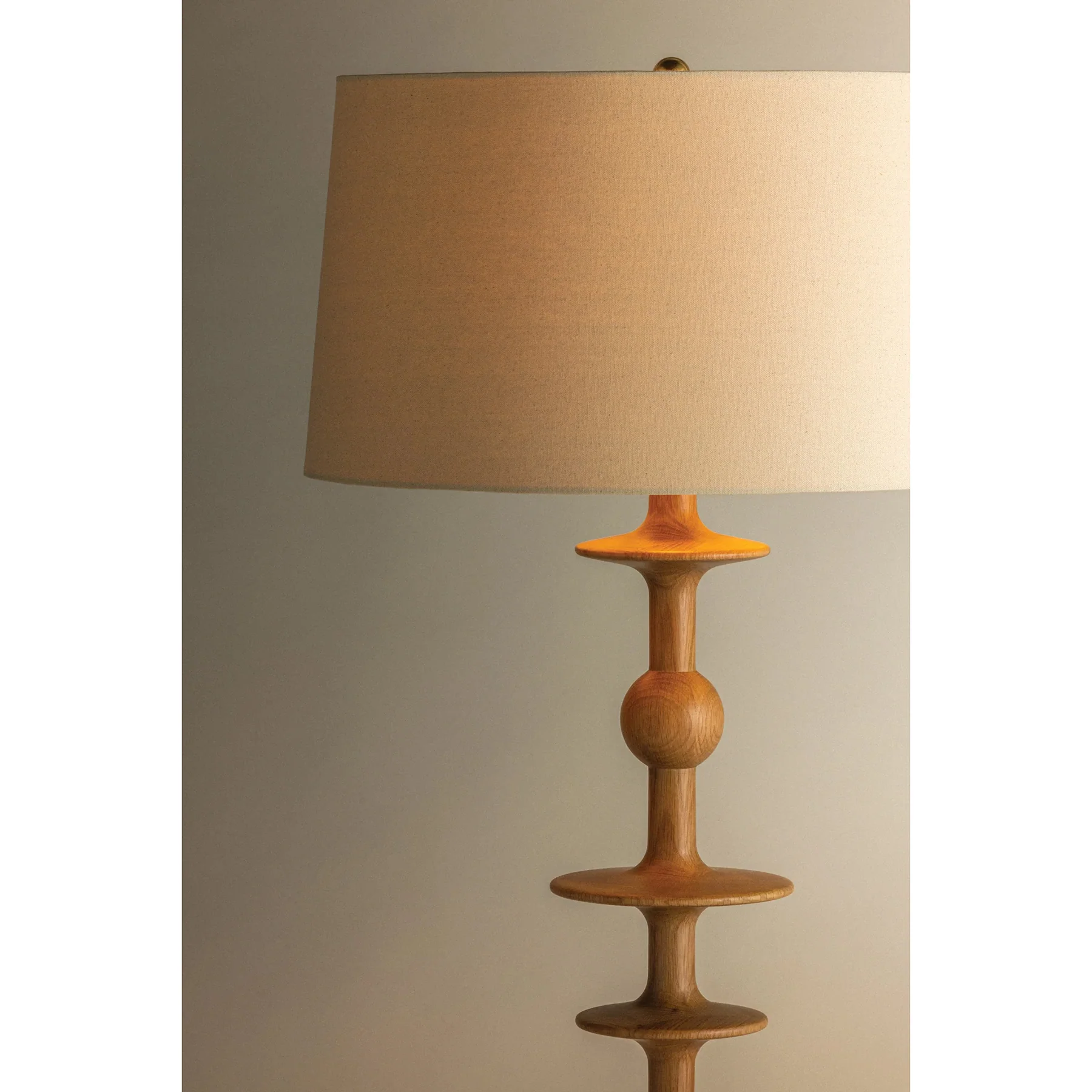 Jefferson Height Floor Lamp, Aged Brass - Image 5