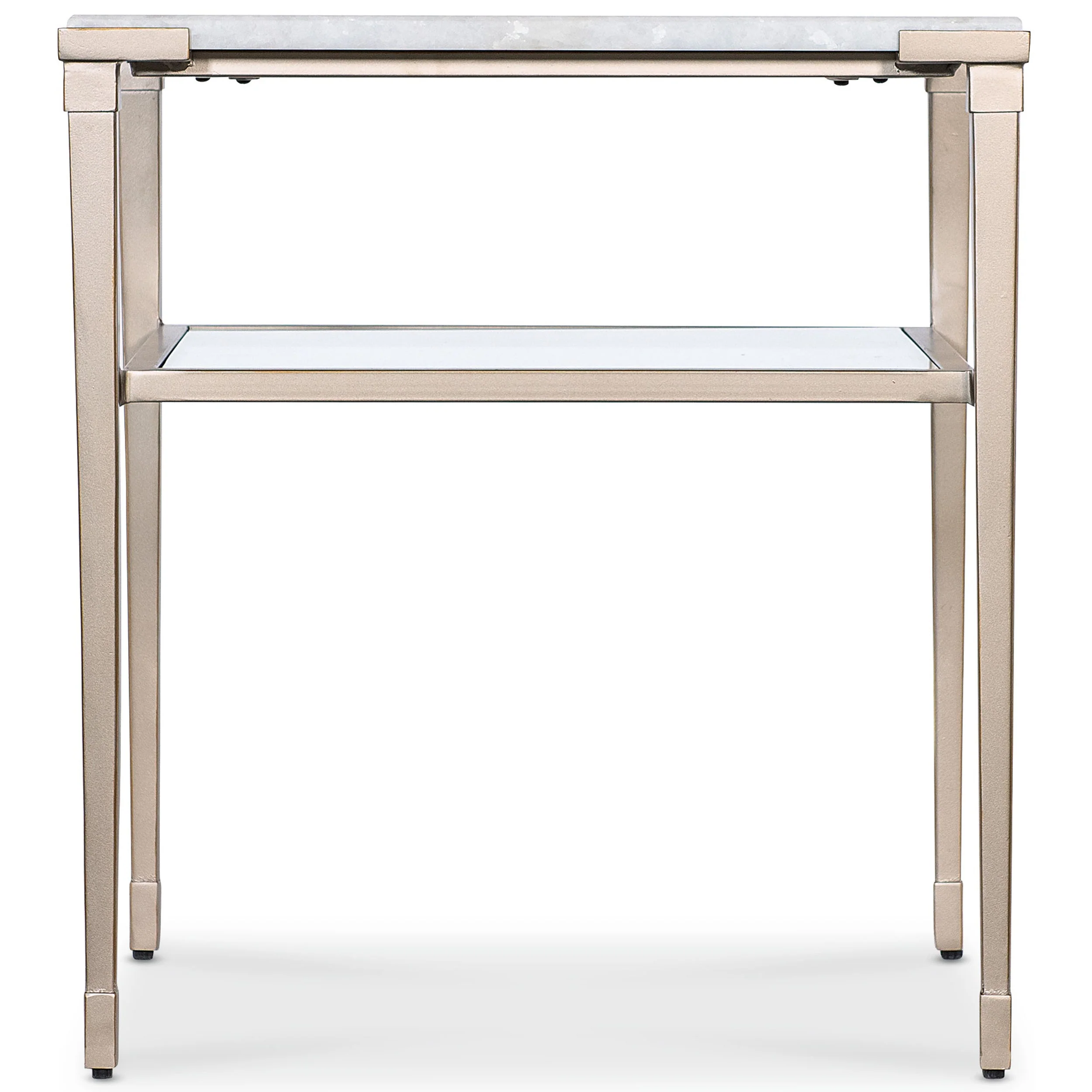 Jen End Table, Champagne - Image 2