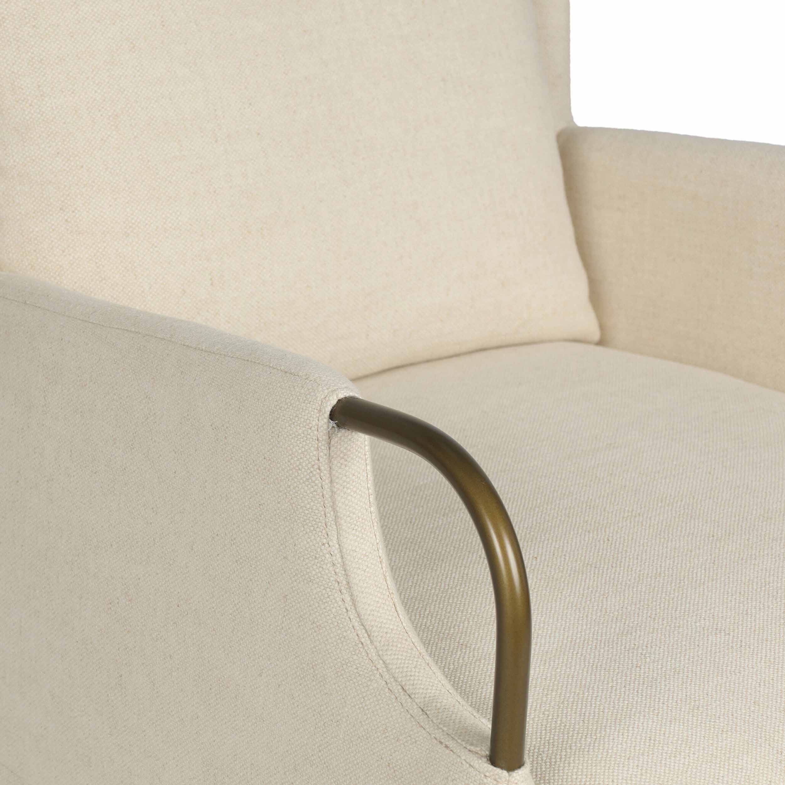 Jenaya Chair, Bergamo Parchment by Four Hands - Image 6