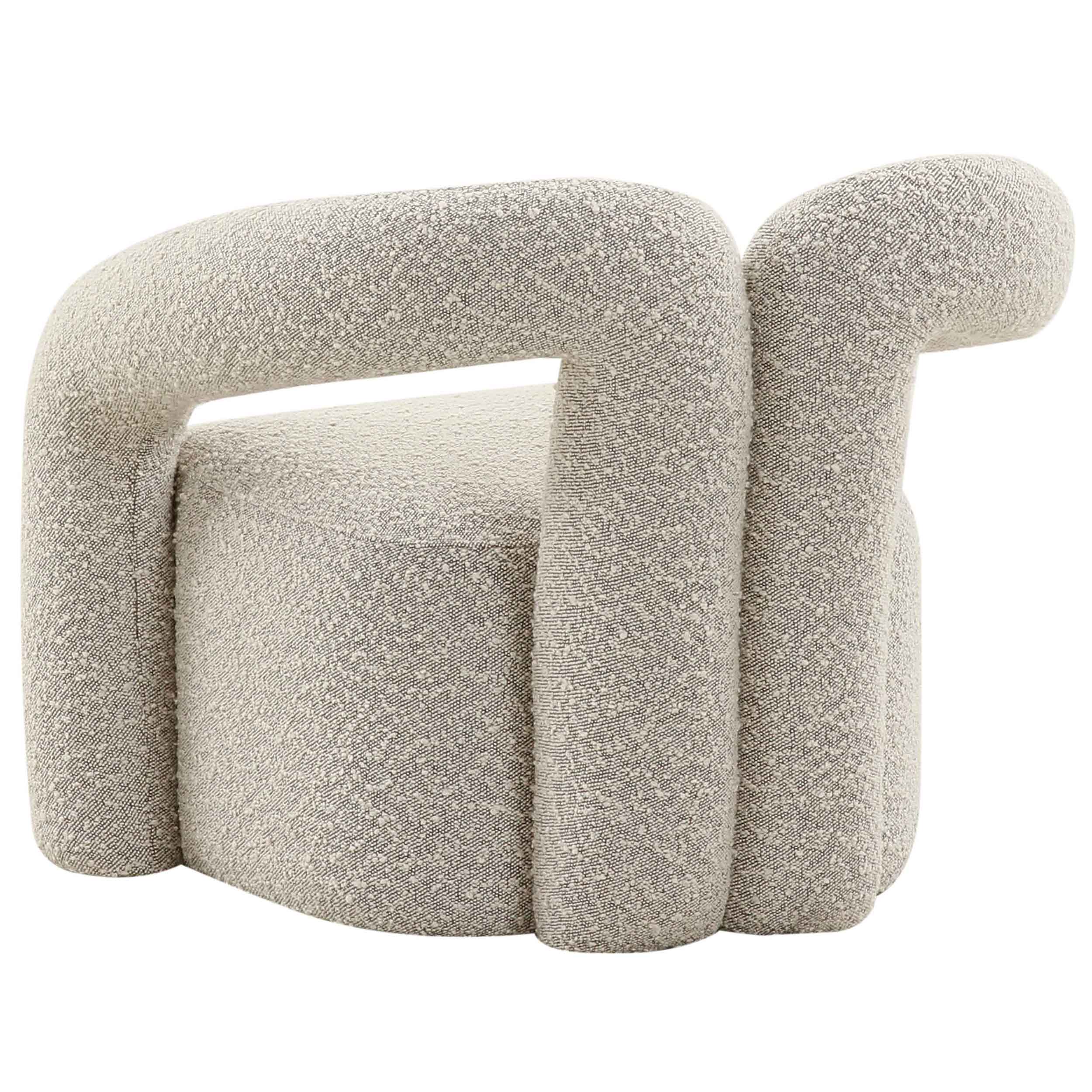 Jenn Chair, Speckled Boucle - Image 3