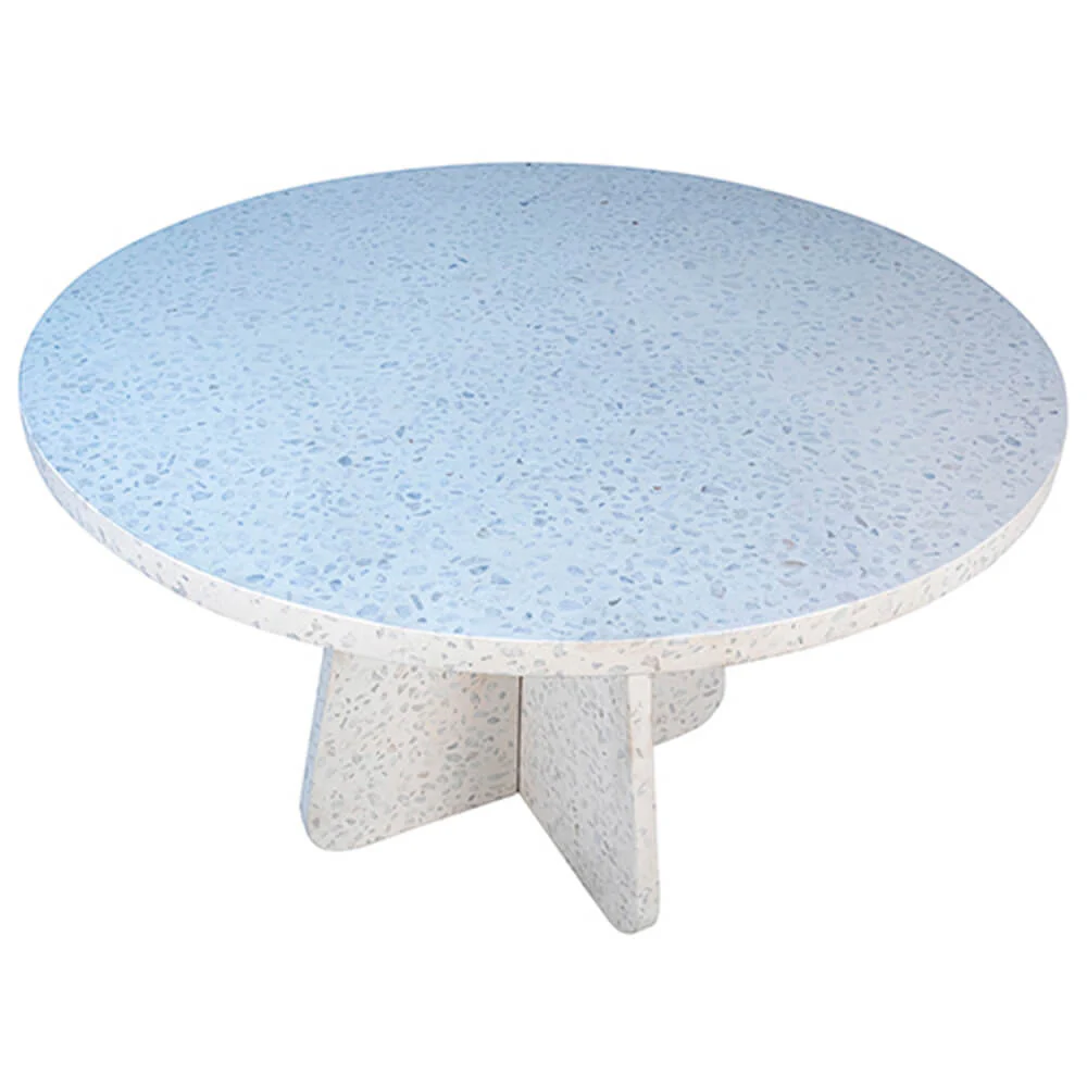 Jenson Dining Table, Off White Terrazzo - Image 2