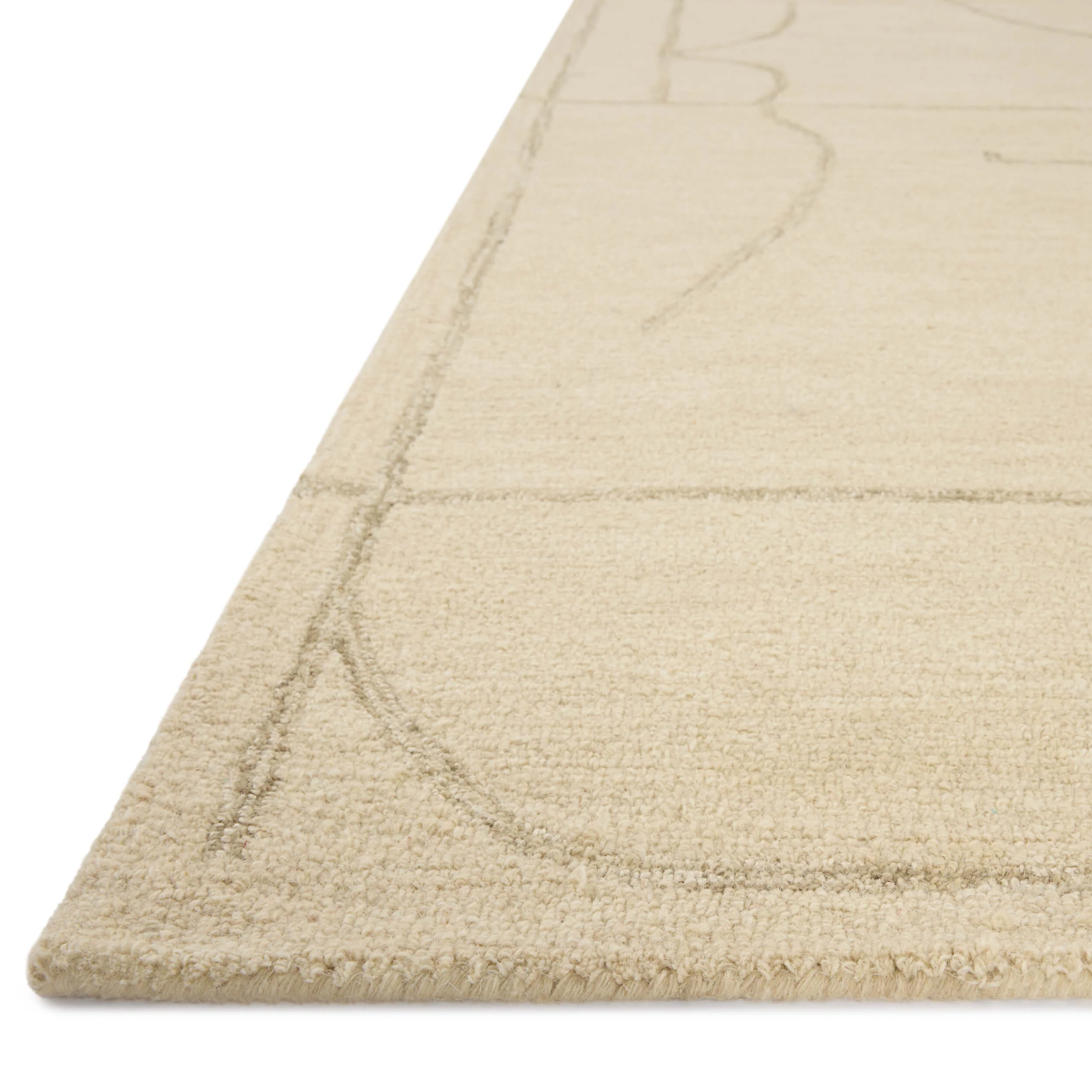 Jeremiah Brent × Loloi Rug Barrow BAR-05, JM Ivory/Taupe - Image 2