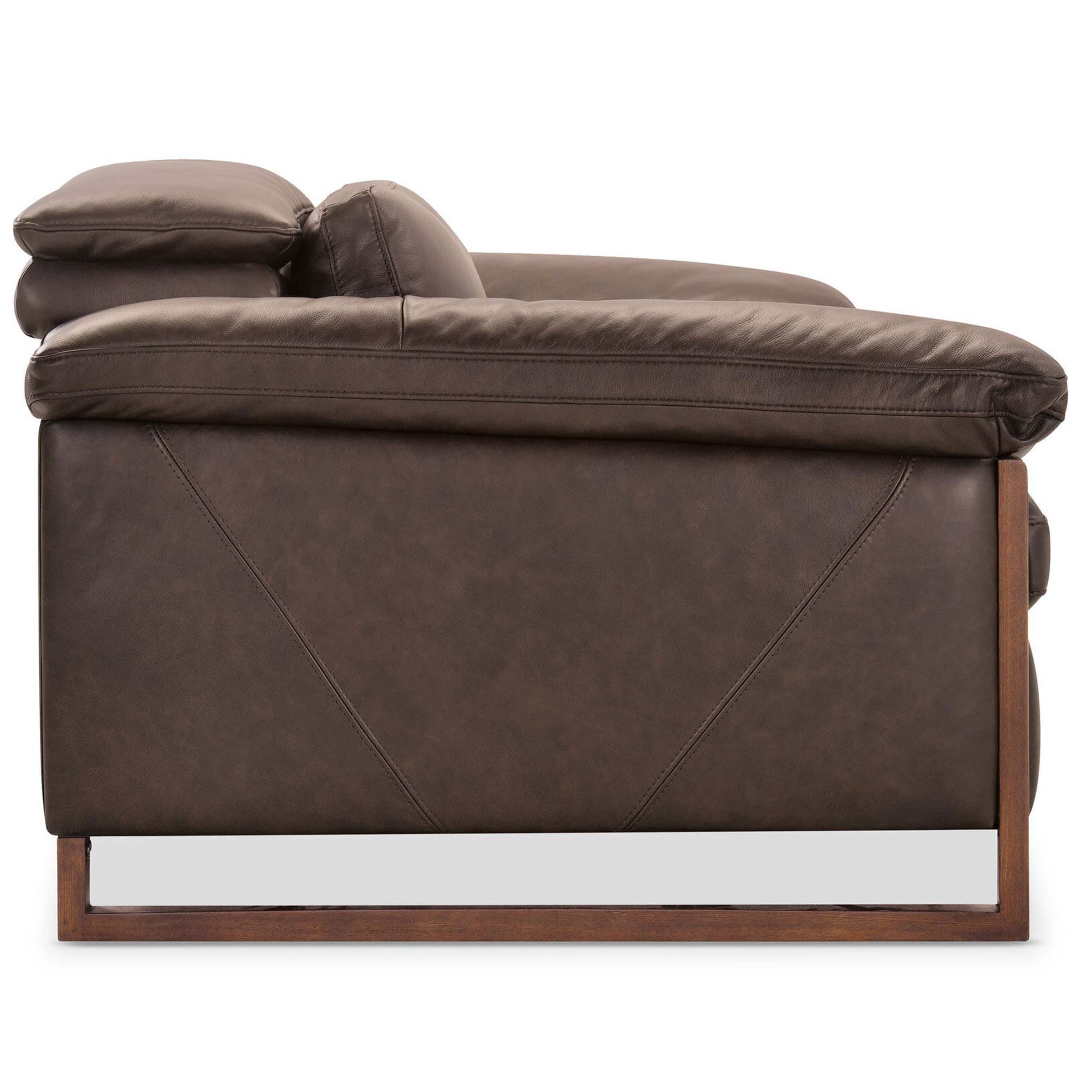 Jericho Leather Power Recliner, Dallas Americano - Image 3